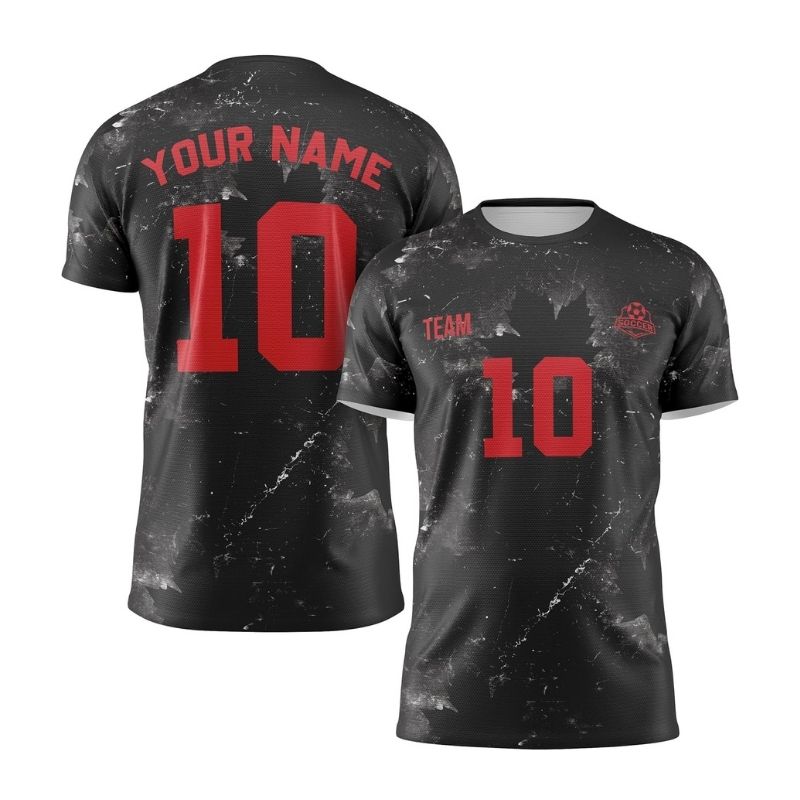 Vintage Distressed Print Soccer Tee, Custom Number Team Match Football Jersey～Personalized Soccer Uniform～～$34.99～Soccer Jersey～～Amazon Seller～shopiaas～啦啦啦