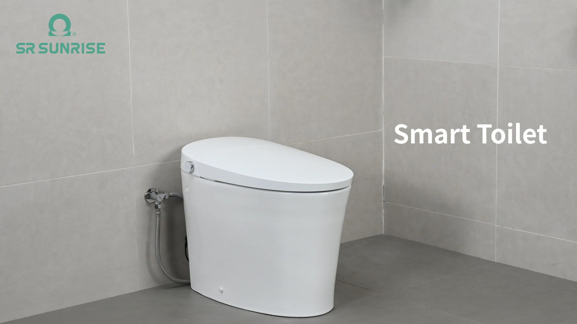 Smart Bidet Toilet with Tank Built-in, 1.27 GPF Dual Auto Flush, 1000 MaP, Auto Lip Open/Close