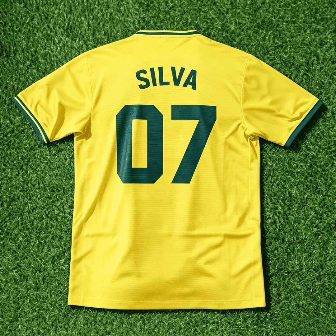 Custom Number & Name Soccer Jersey, Solid Color Breathable Football Training Shirt～Personalized Soccer Uniform～～$34.99～Soccer Jersey～～Amazon Seller～shopiaas～啦啦啦