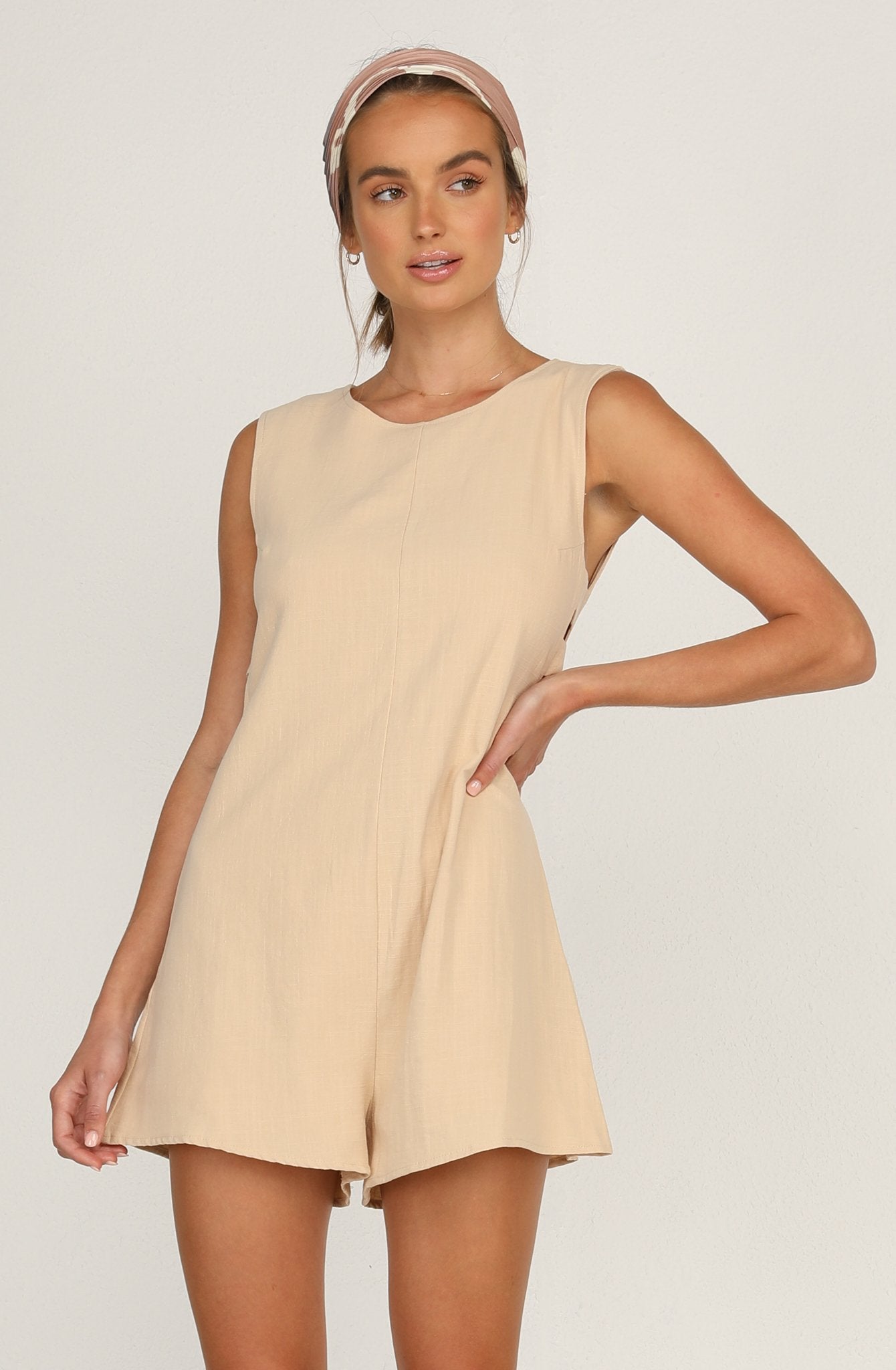 Emmanuel Playsuit～～～$60.66～～～～shopiaas～啦啦啦