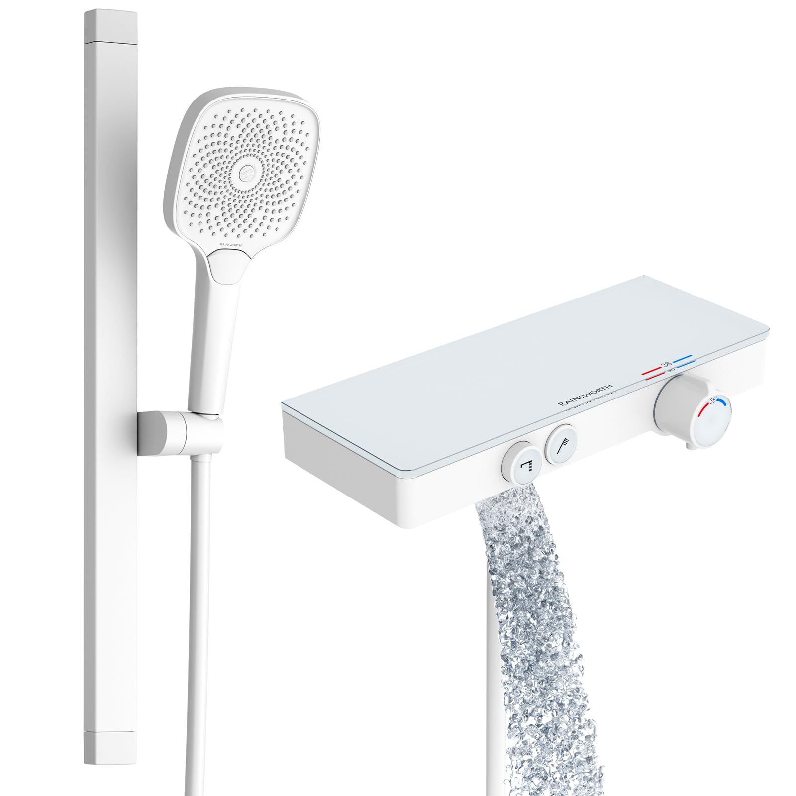Simple Adjustment Rod Shower Kit (Thermostatic)