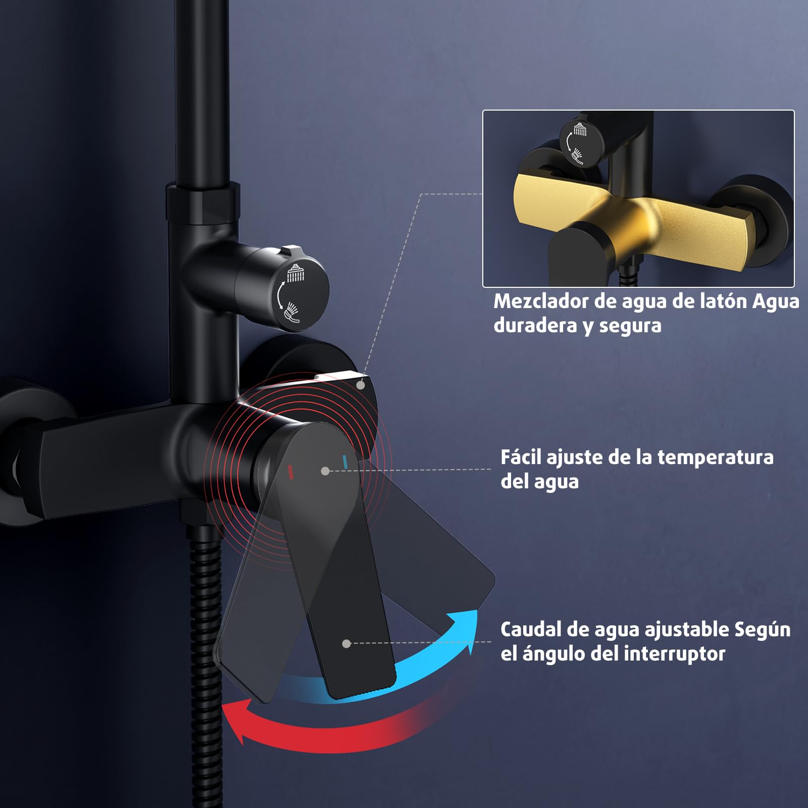 Traditional Shower Set (Non-Thermostatic)