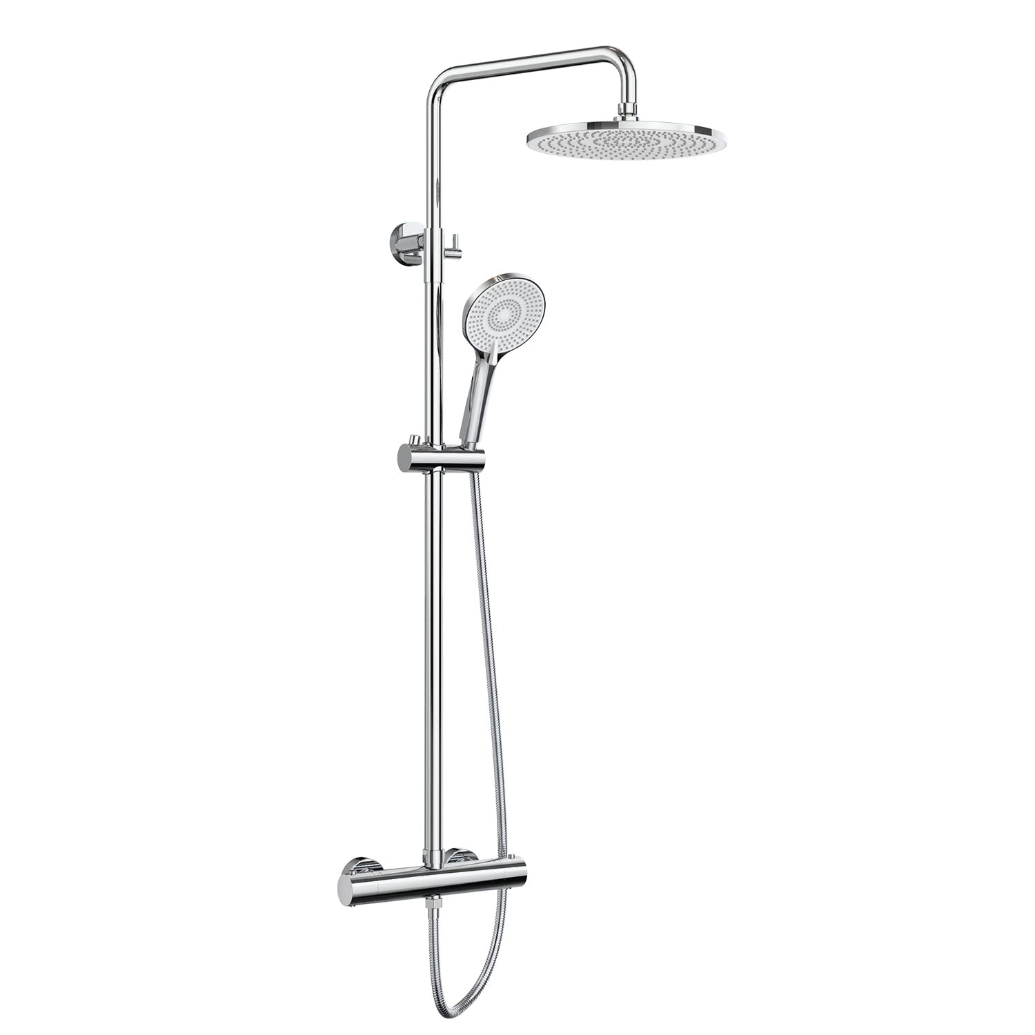 Shower System with Rainfall and Handheld Shower