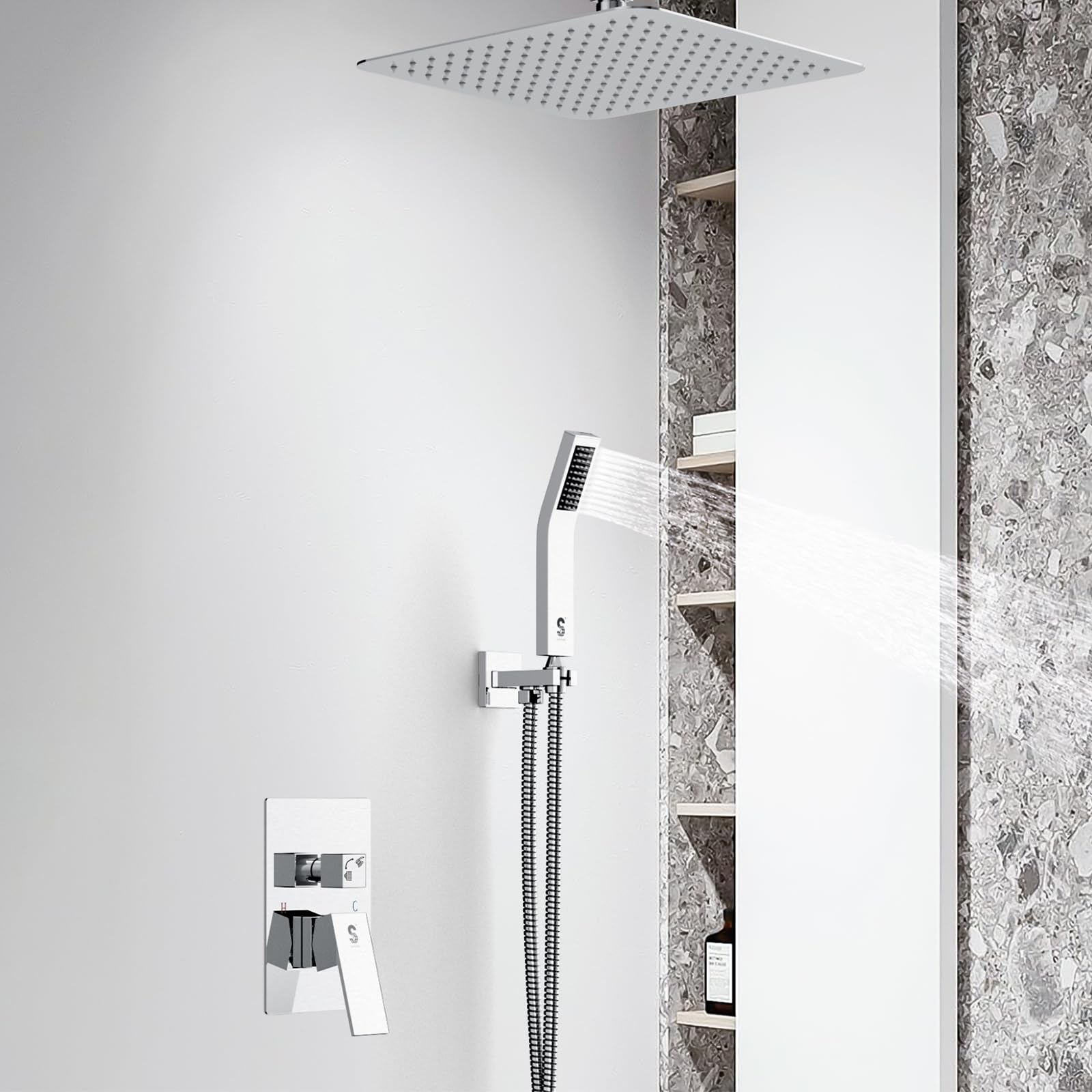 Ceiling Trim Kit Shower Set (Square)