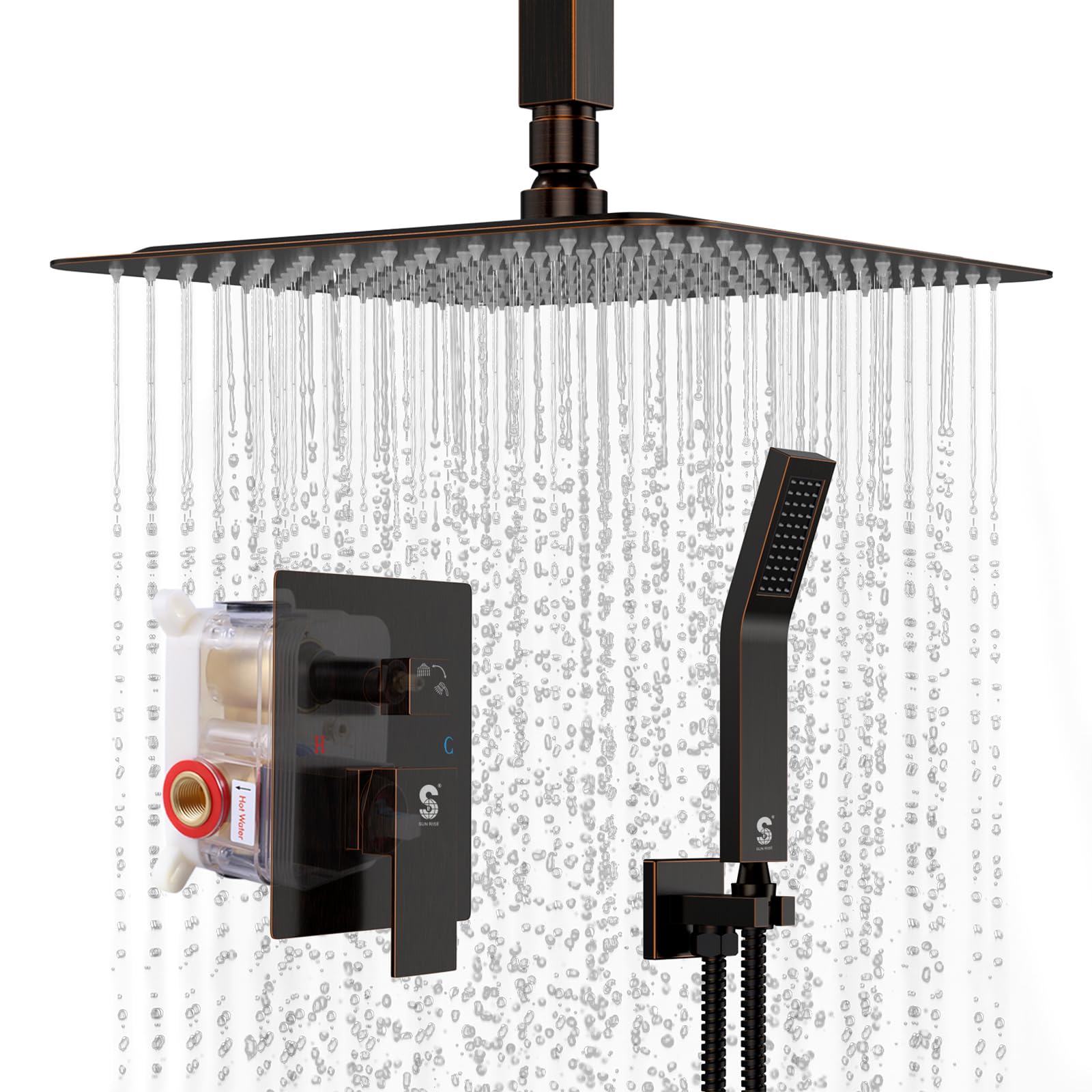 Ceiling Trim Kit Shower Set (Square)