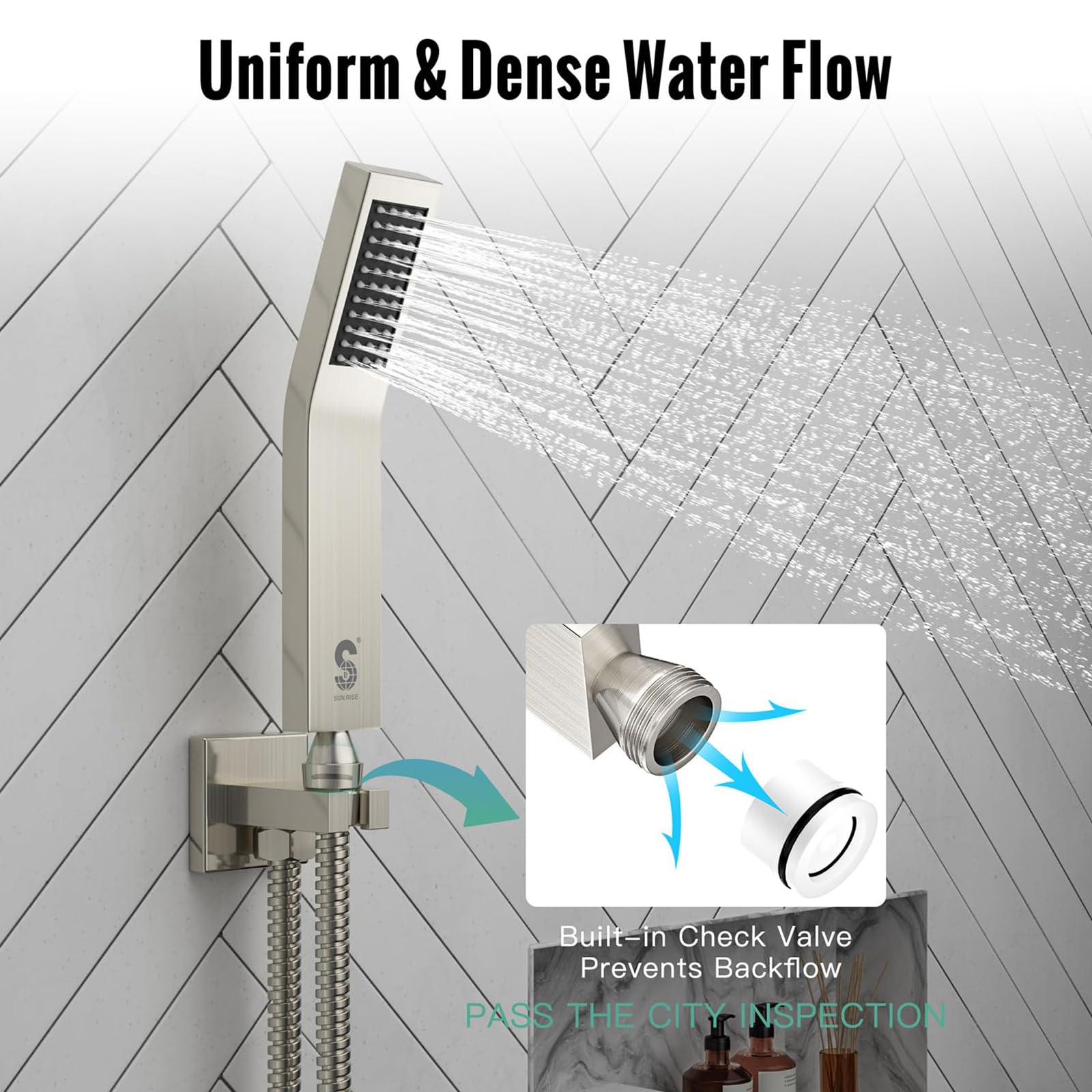 Ceiling Trim Kit Shower Set (Square)