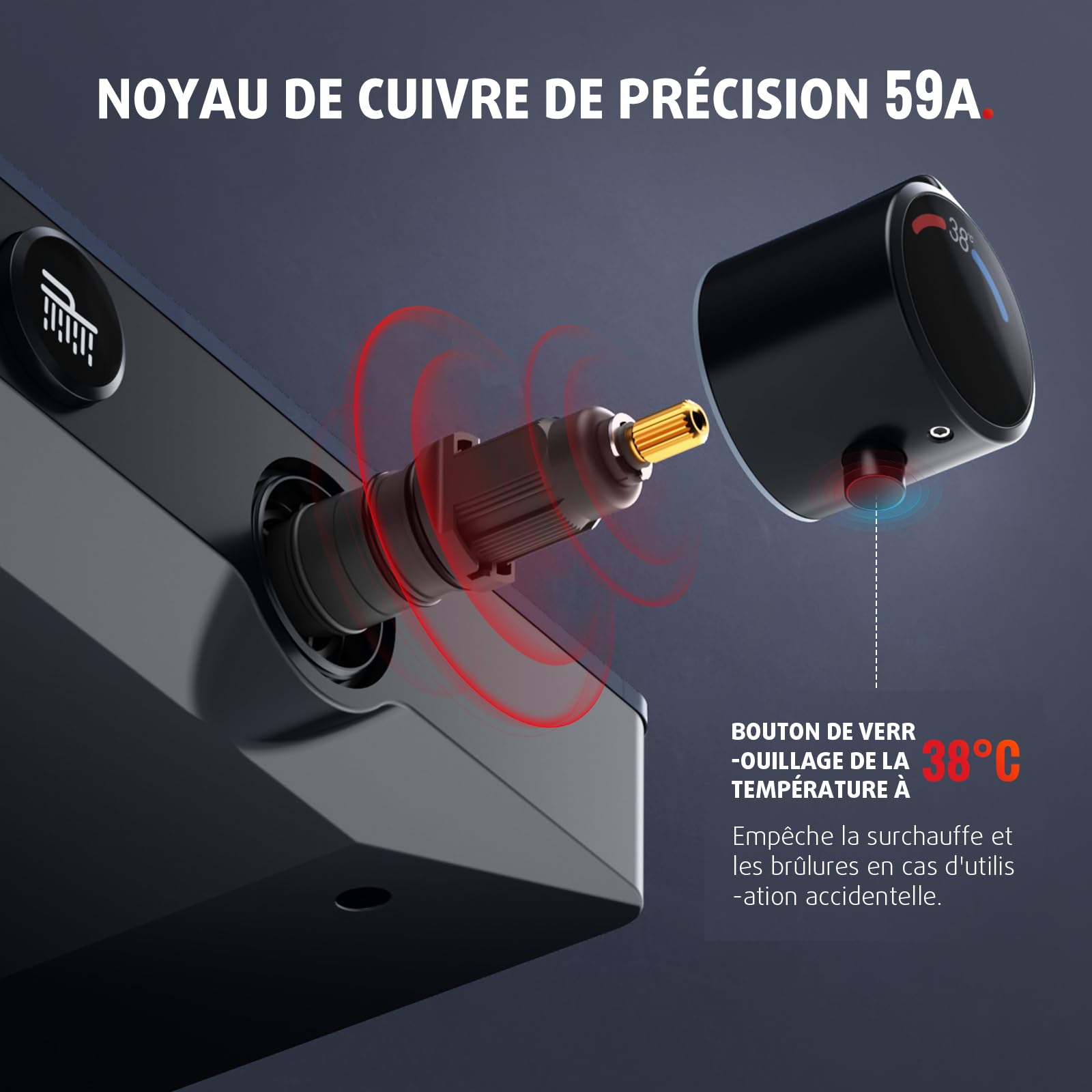 Three Function Shower System (Thermostatic)