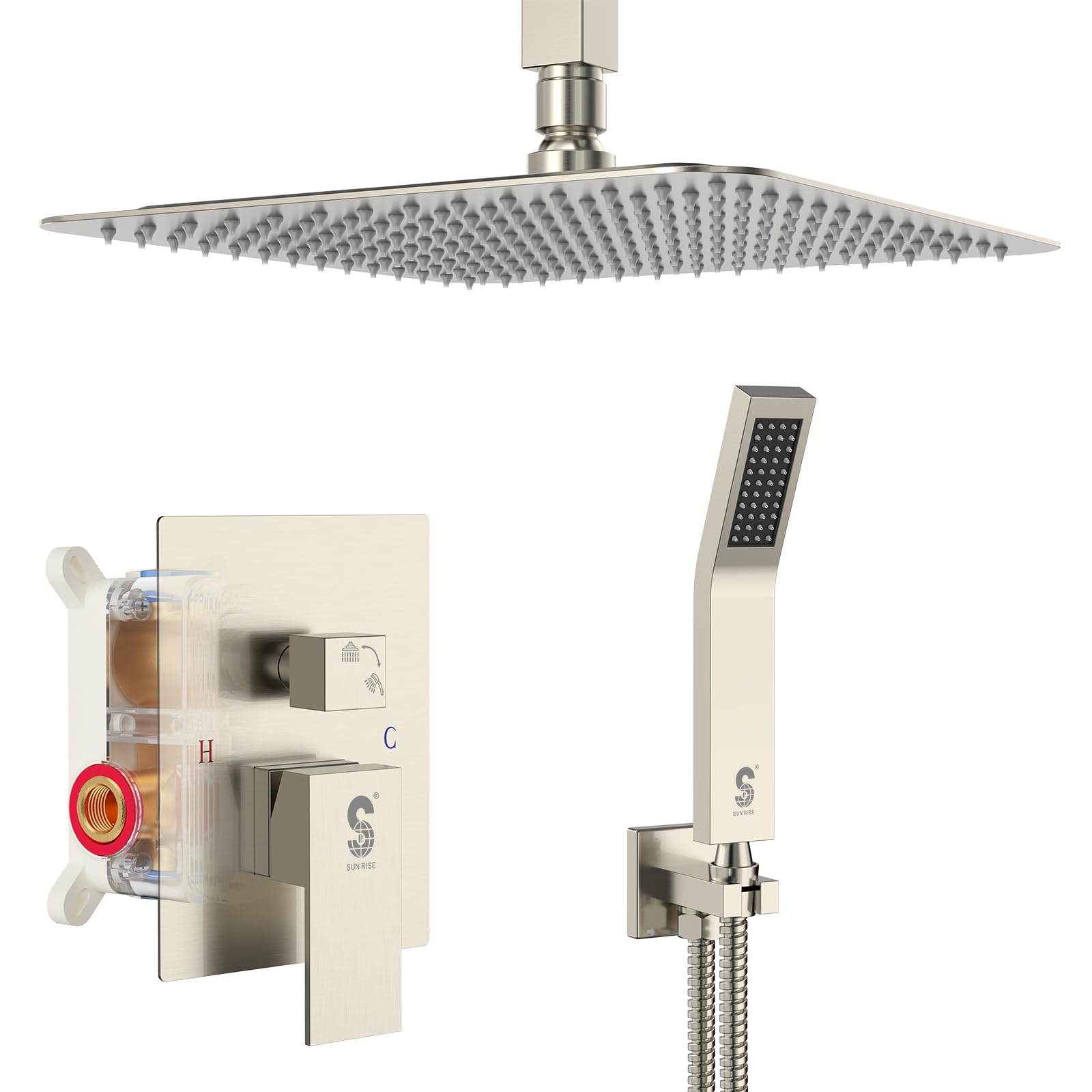 Ceiling Trim Kit Shower Set (Square)