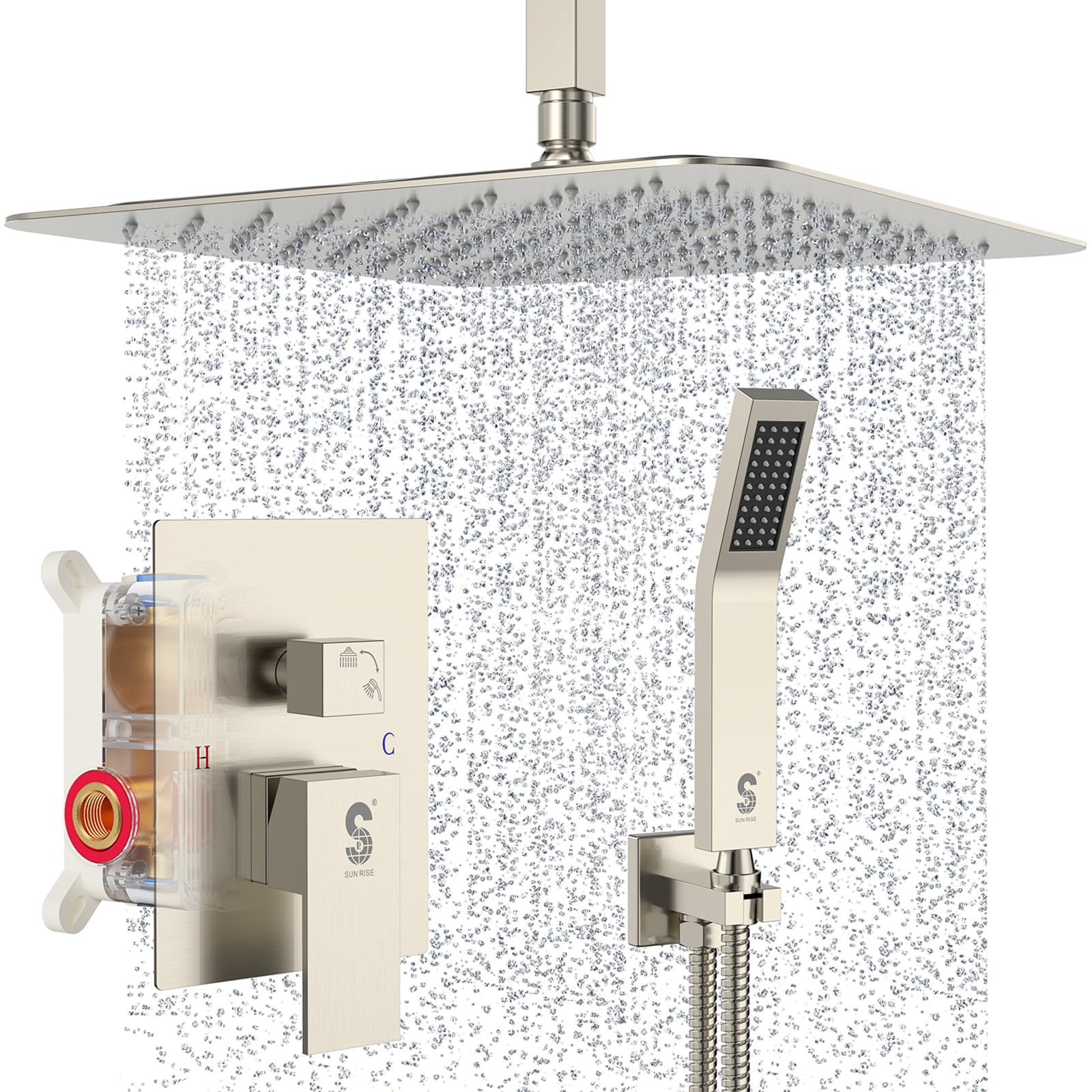 Ceiling Trim Kit Shower Set (Square)