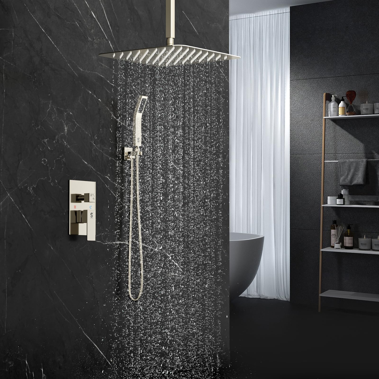 Ceiling Trim Kit Shower Set (Square)