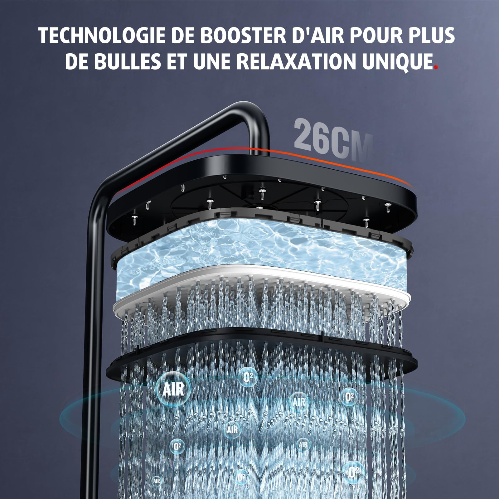 Three Function Shower System (Thermostatic)