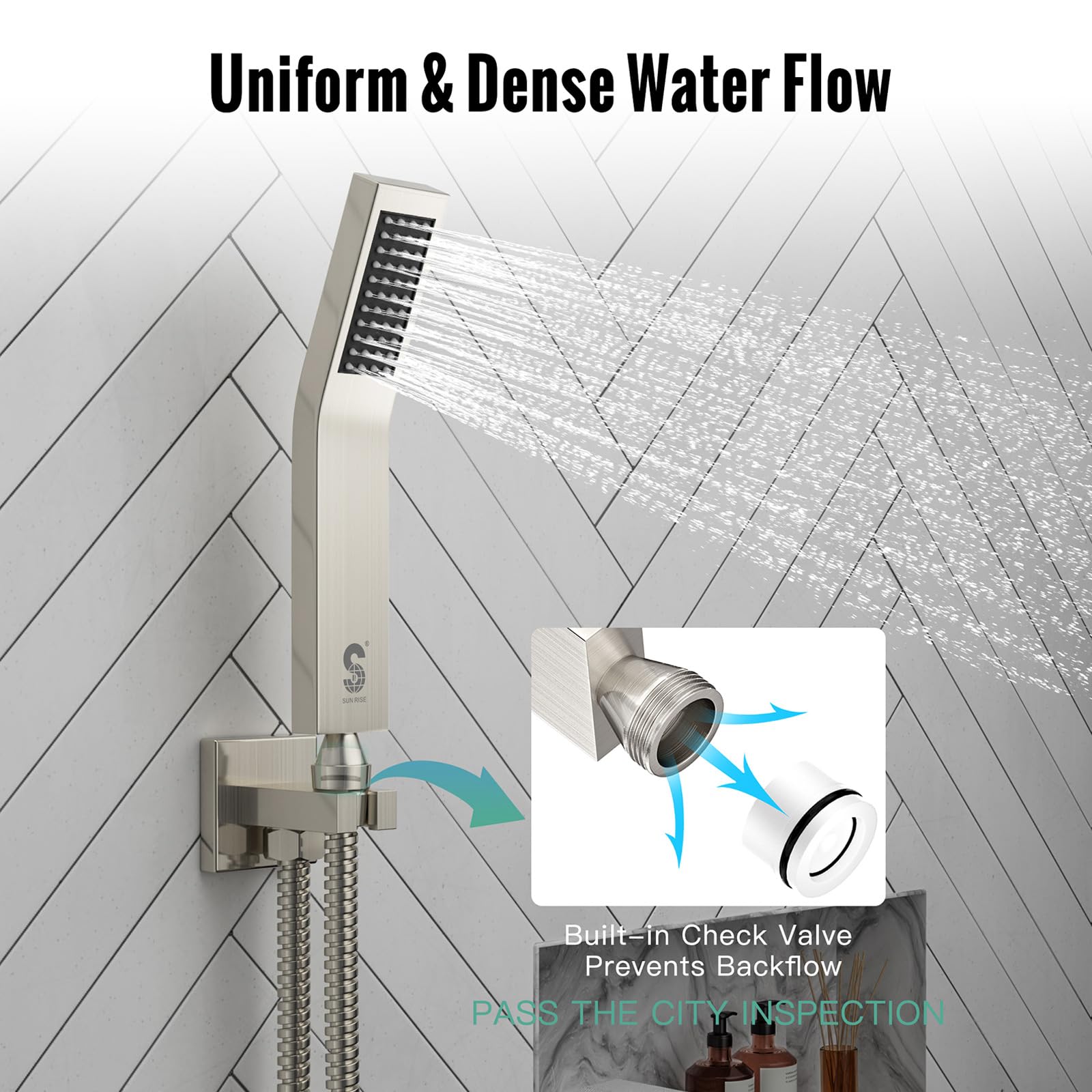 Ceiling Trim Kit Shower Set (Square)