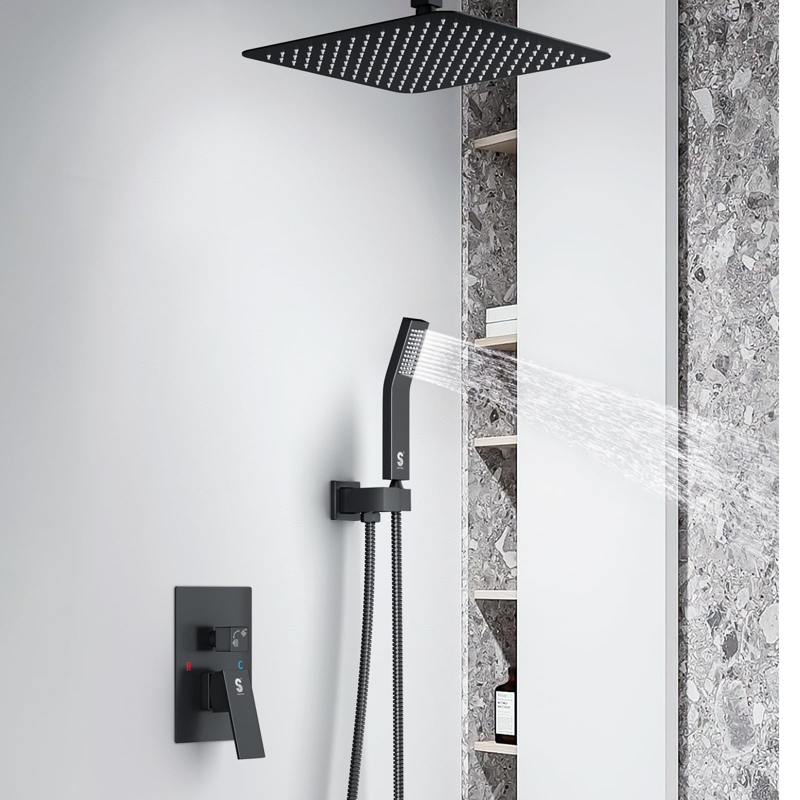 Ceiling Trim Kit Shower Set (Square)