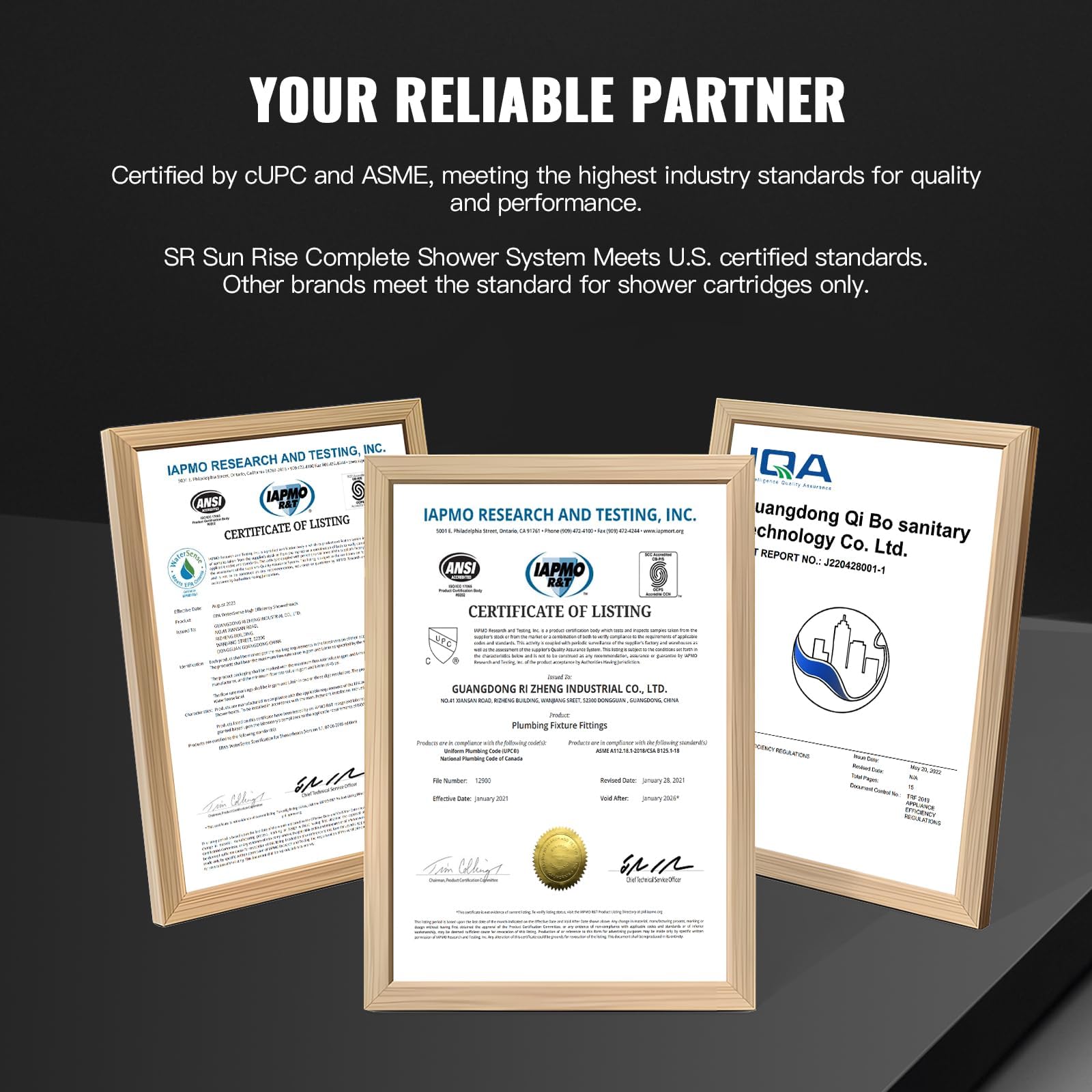 Cross Bar Button Shower Set (Square)