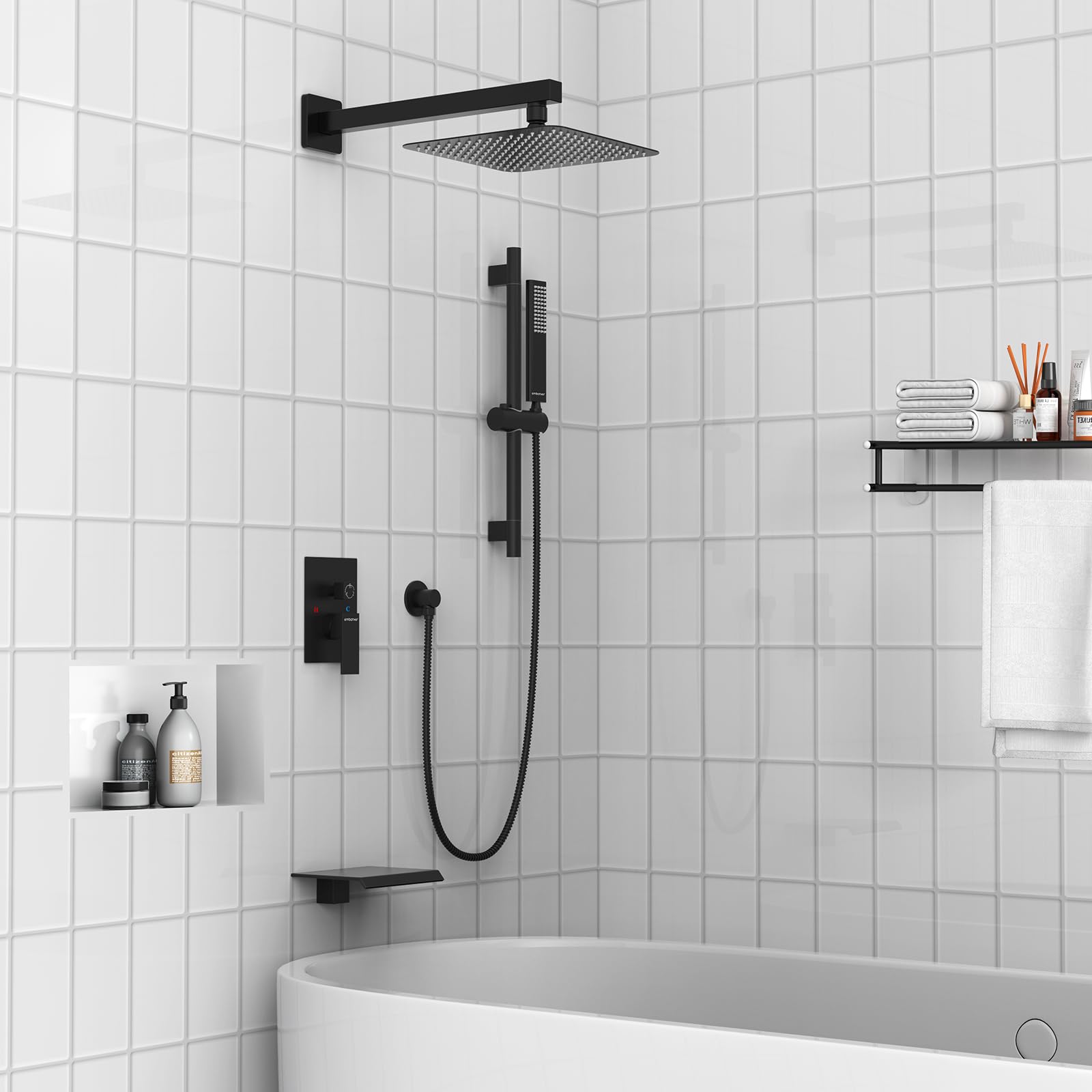 Shower System with Tub Spout
