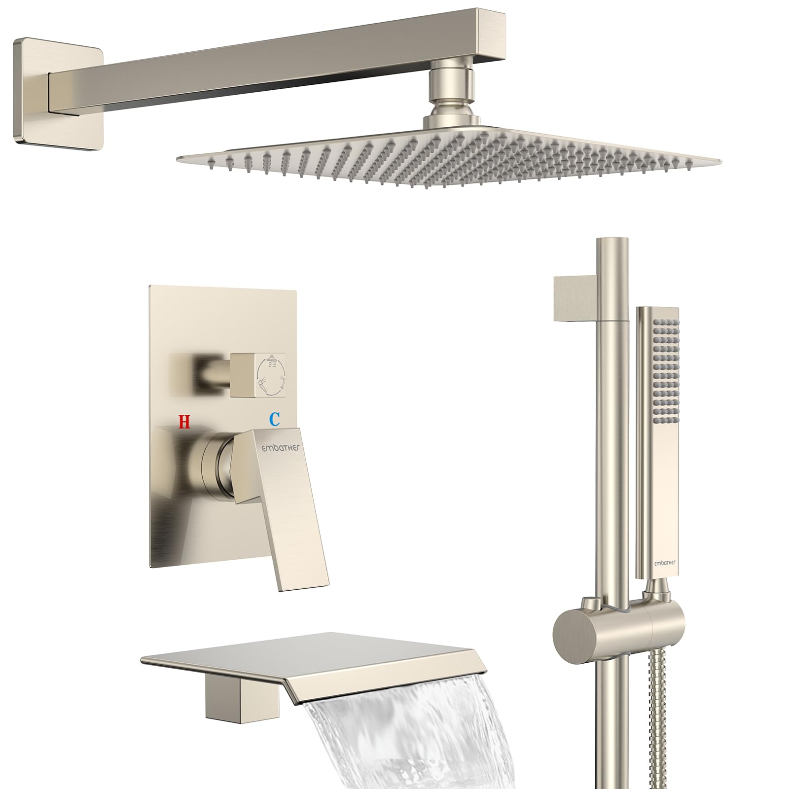 Shower System with Tub Spout