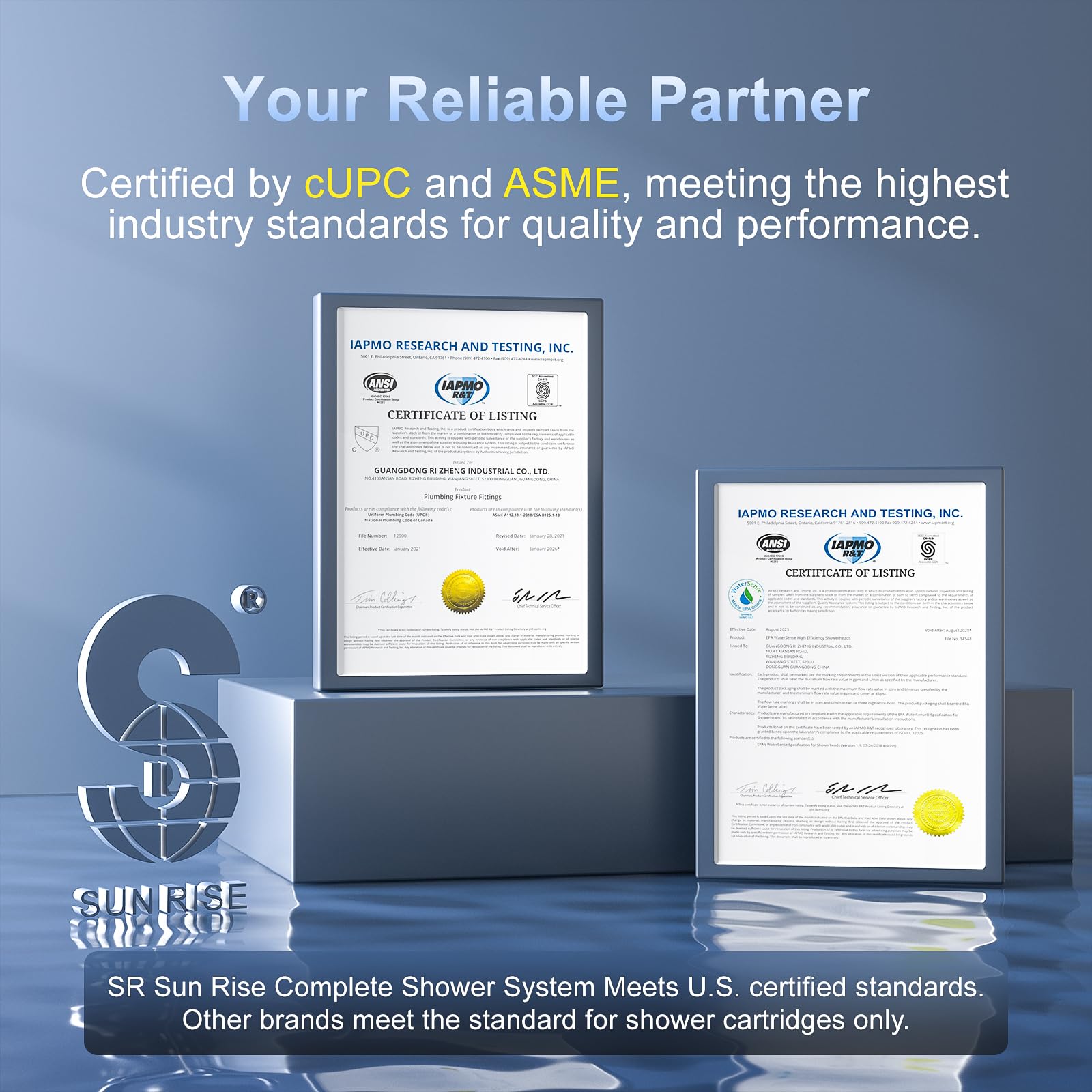 Slide Bar Shower Faucet Luxury High Pressure Shower Heads and Handheld shower Combo Set Wall Mounted Shower System