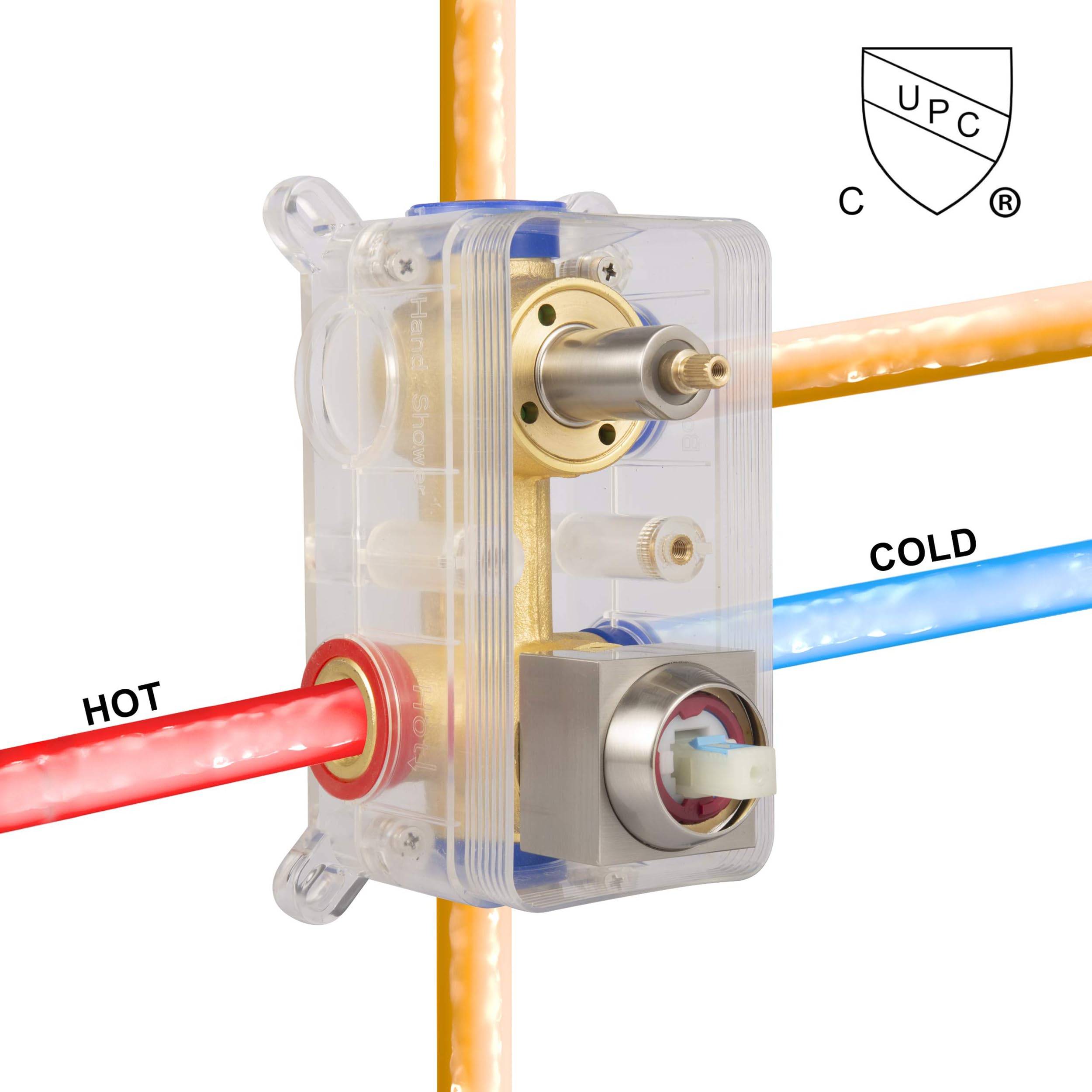 Bathtub Faucet Shower System with Tub Spout