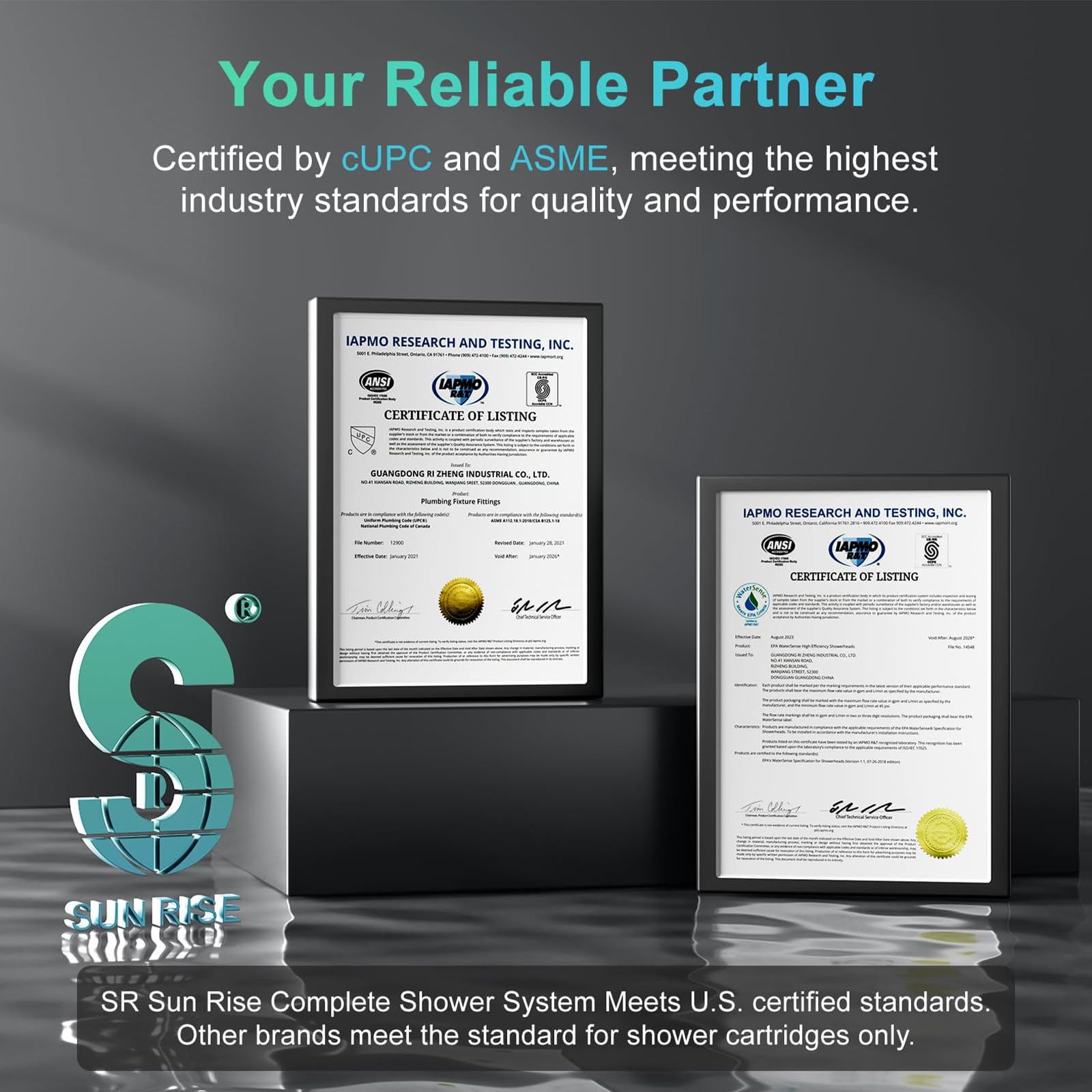 Slide Bar Shower Faucet Luxury High Pressure Shower Heads and Handheld shower Combo Set Wall Mounted Shower System