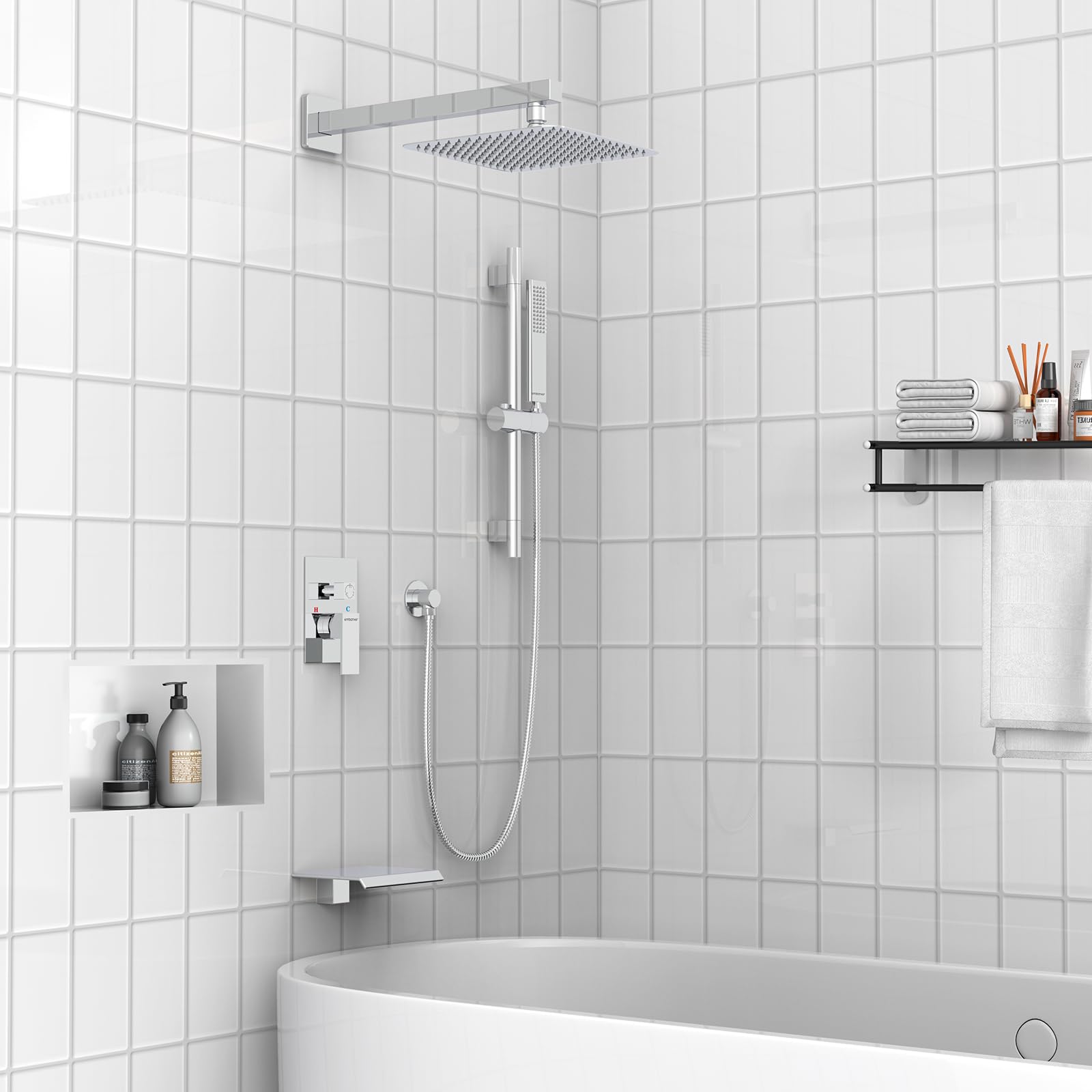Shower System with Tub Spout