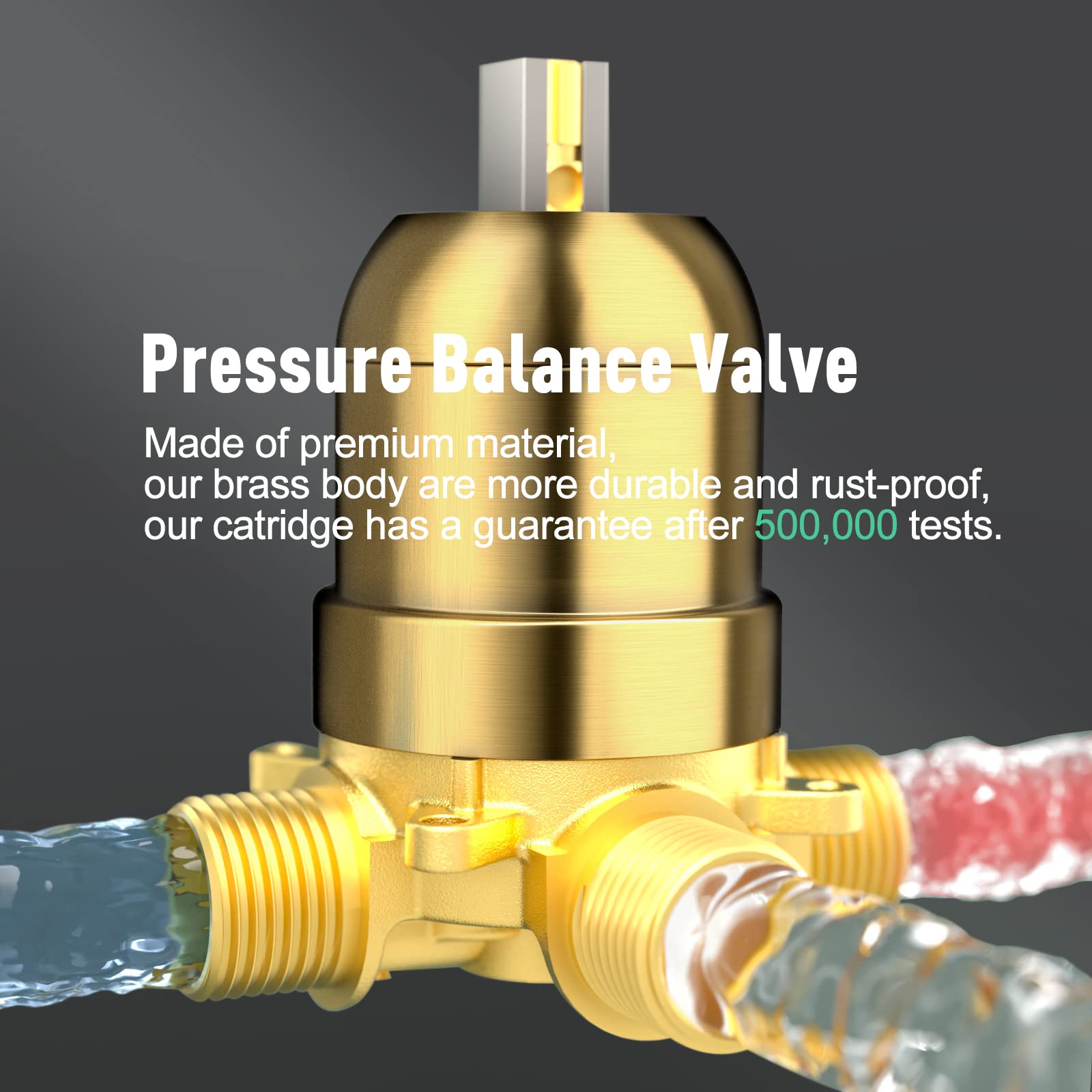 9 Inch Shower Kit （Round）