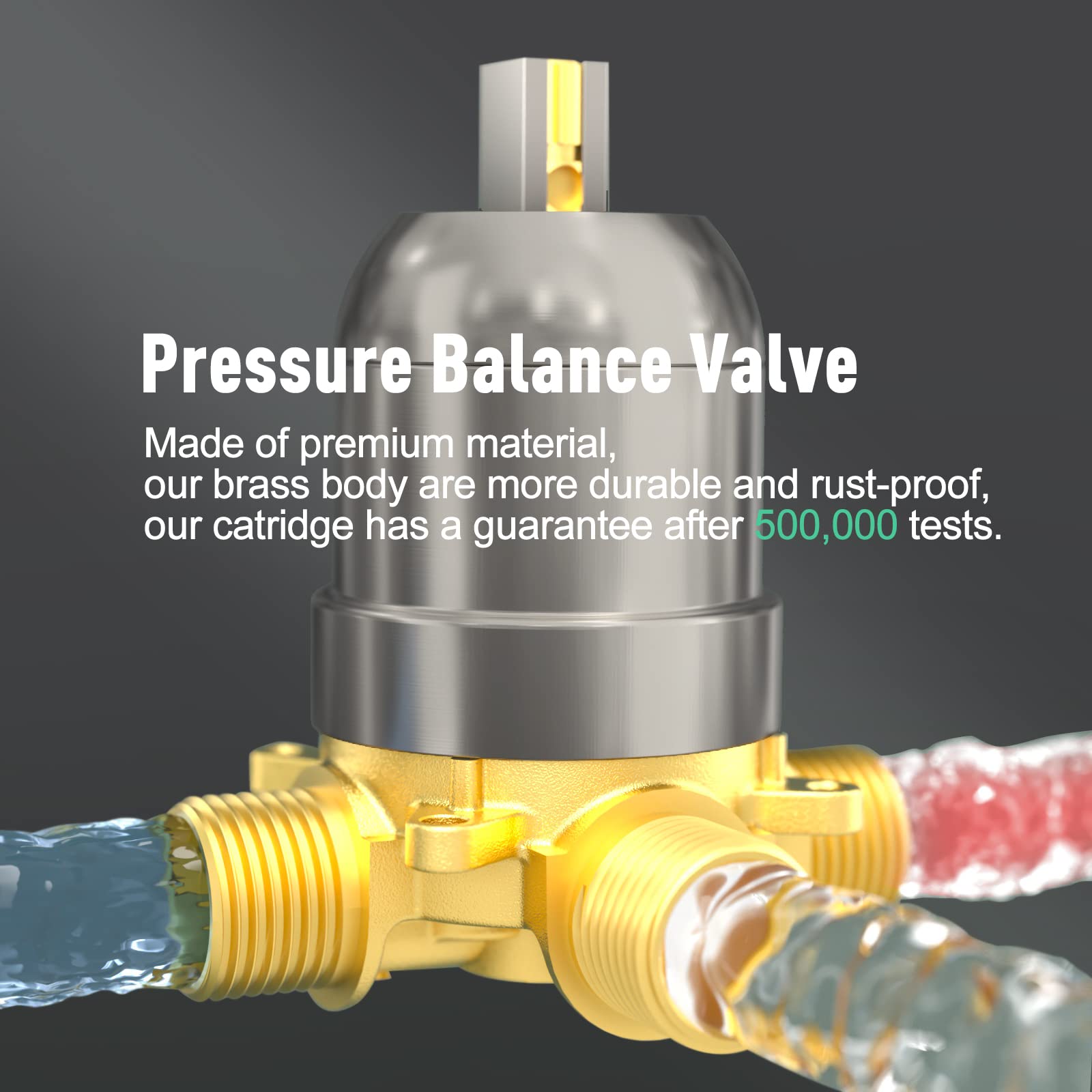 9 Inch Shower Kit （Round）