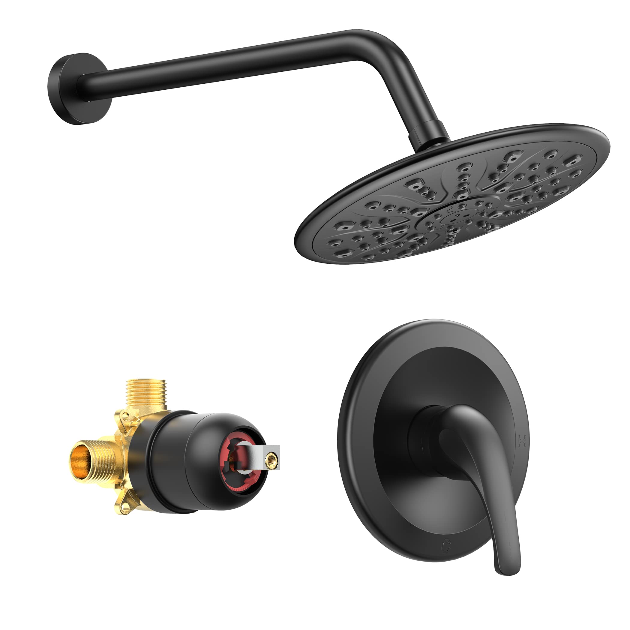 9 Inch Shower Kit （Round）