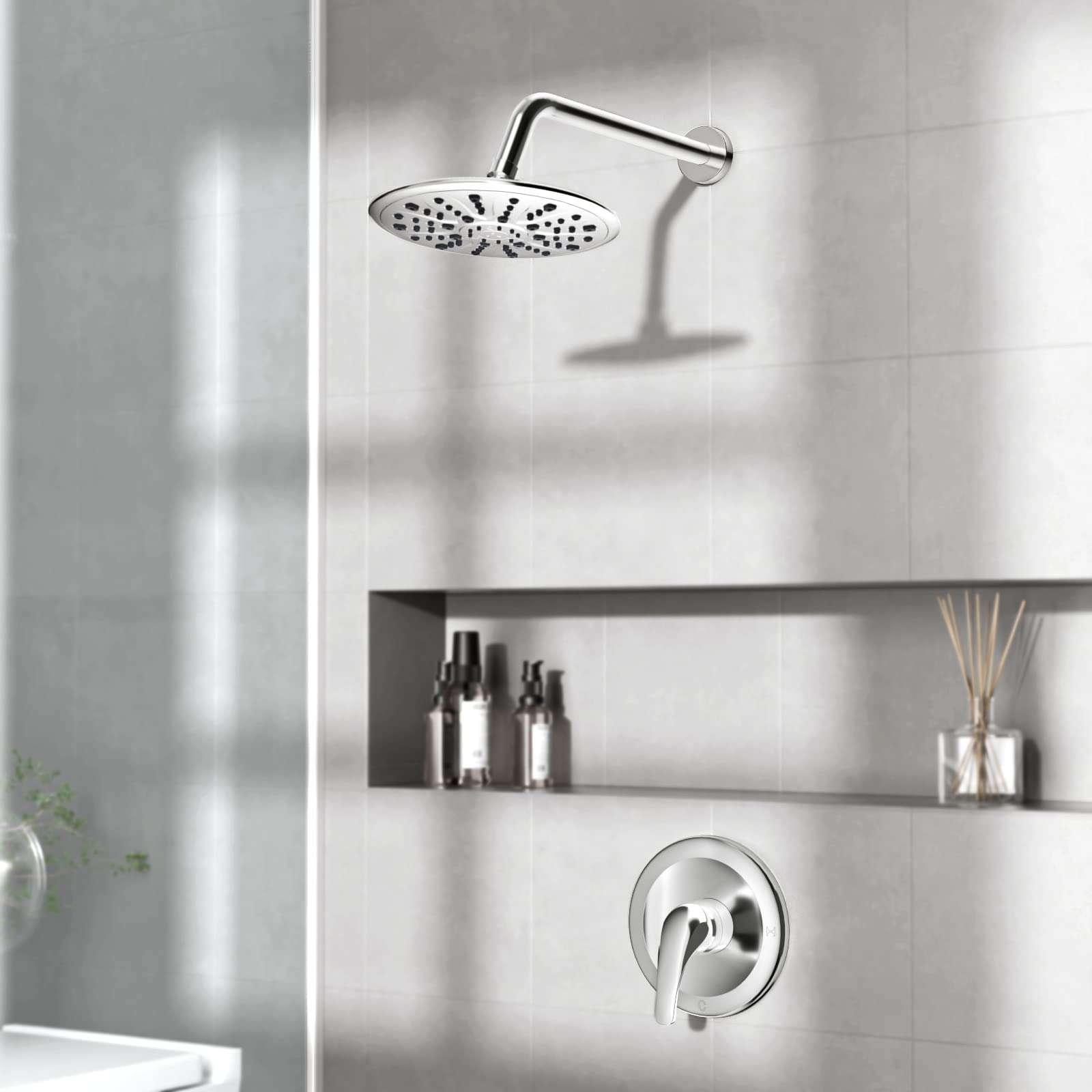 9 Inch Shower Kit （Round）