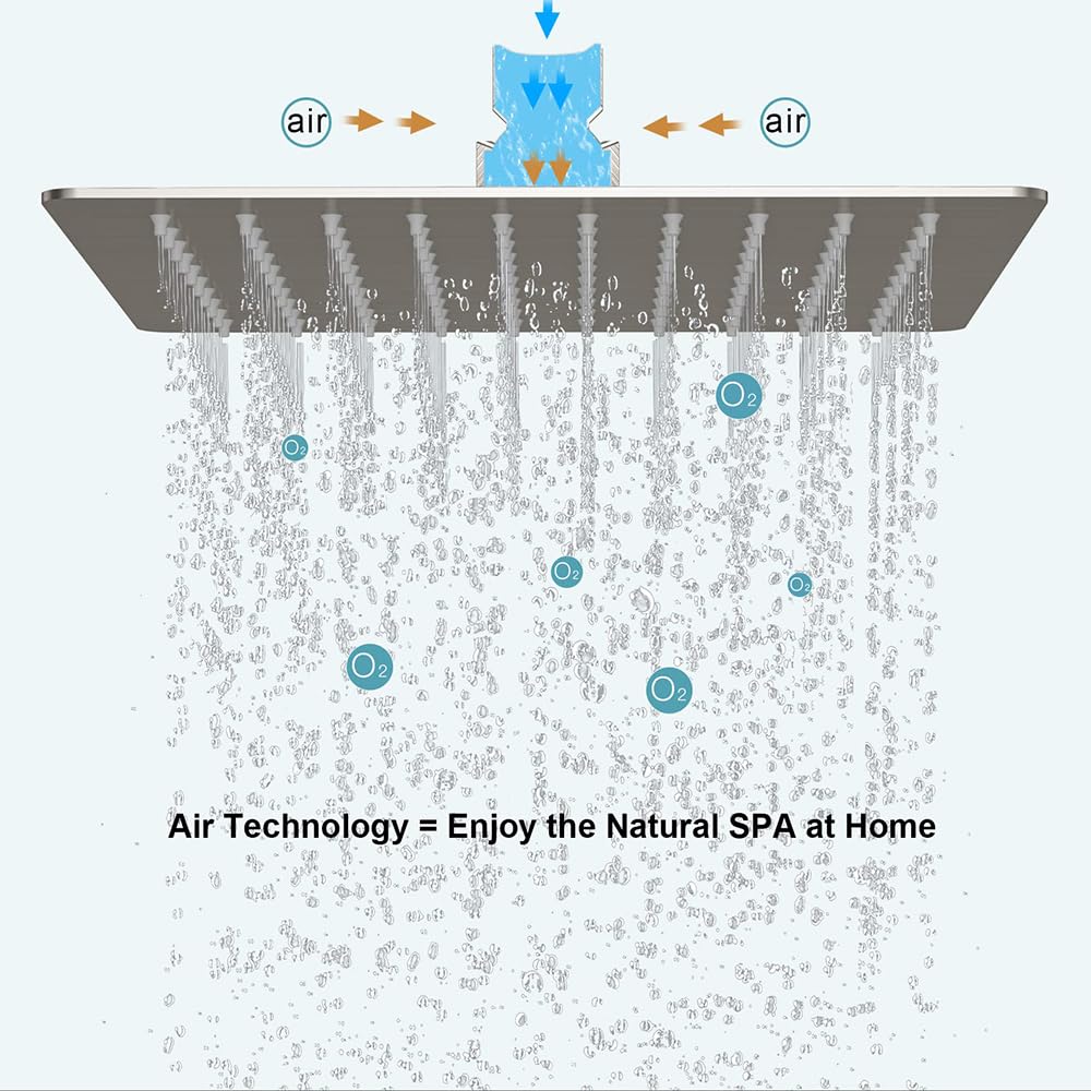 Bathtub Faucet Shower System with Tub Spout