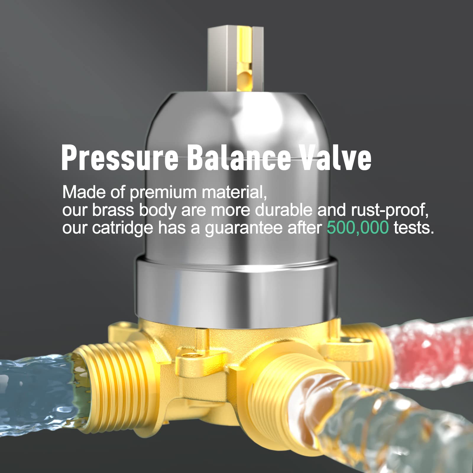 9 Inch Shower Kit （Round）