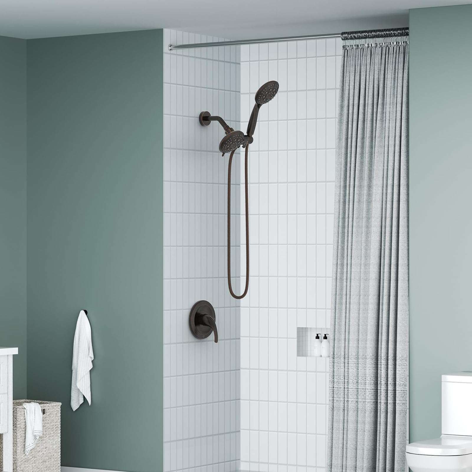 Dual Head Shower Kit （Round）