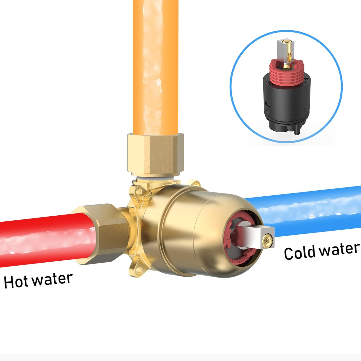 Dual Head Shower Kit （Round）