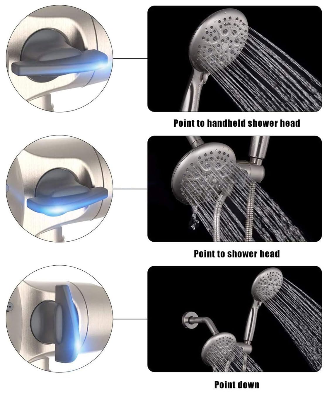 Dual Head Shower Kit （Round）