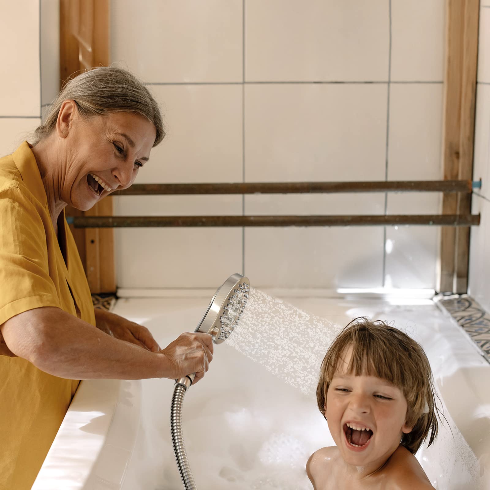 2-in-1 Dual Head Shower Kit （Round）