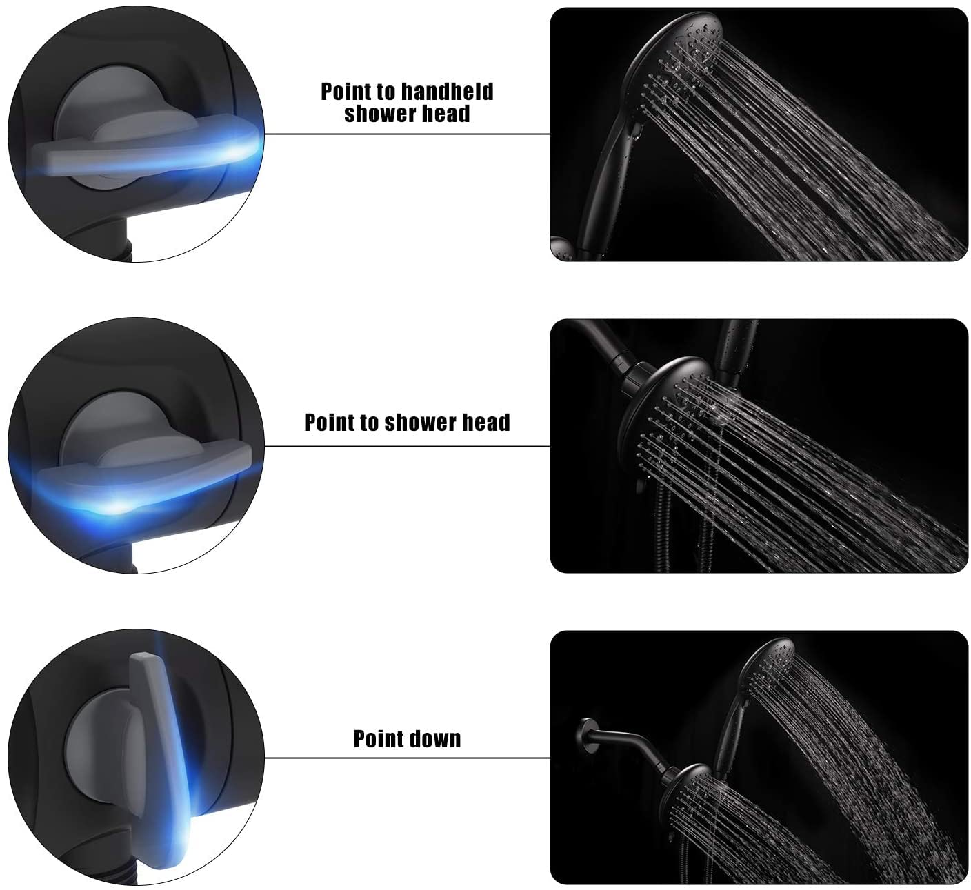 Dual Head Shower Kit （Round）
