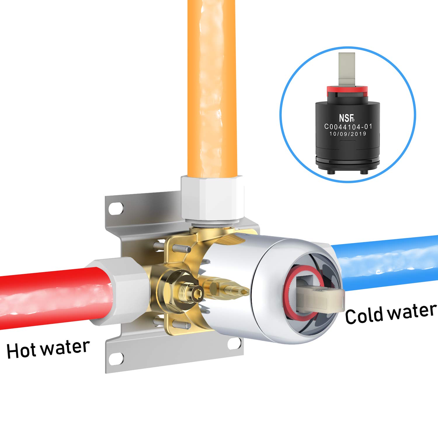 Dual Head Shower Kit （Round）