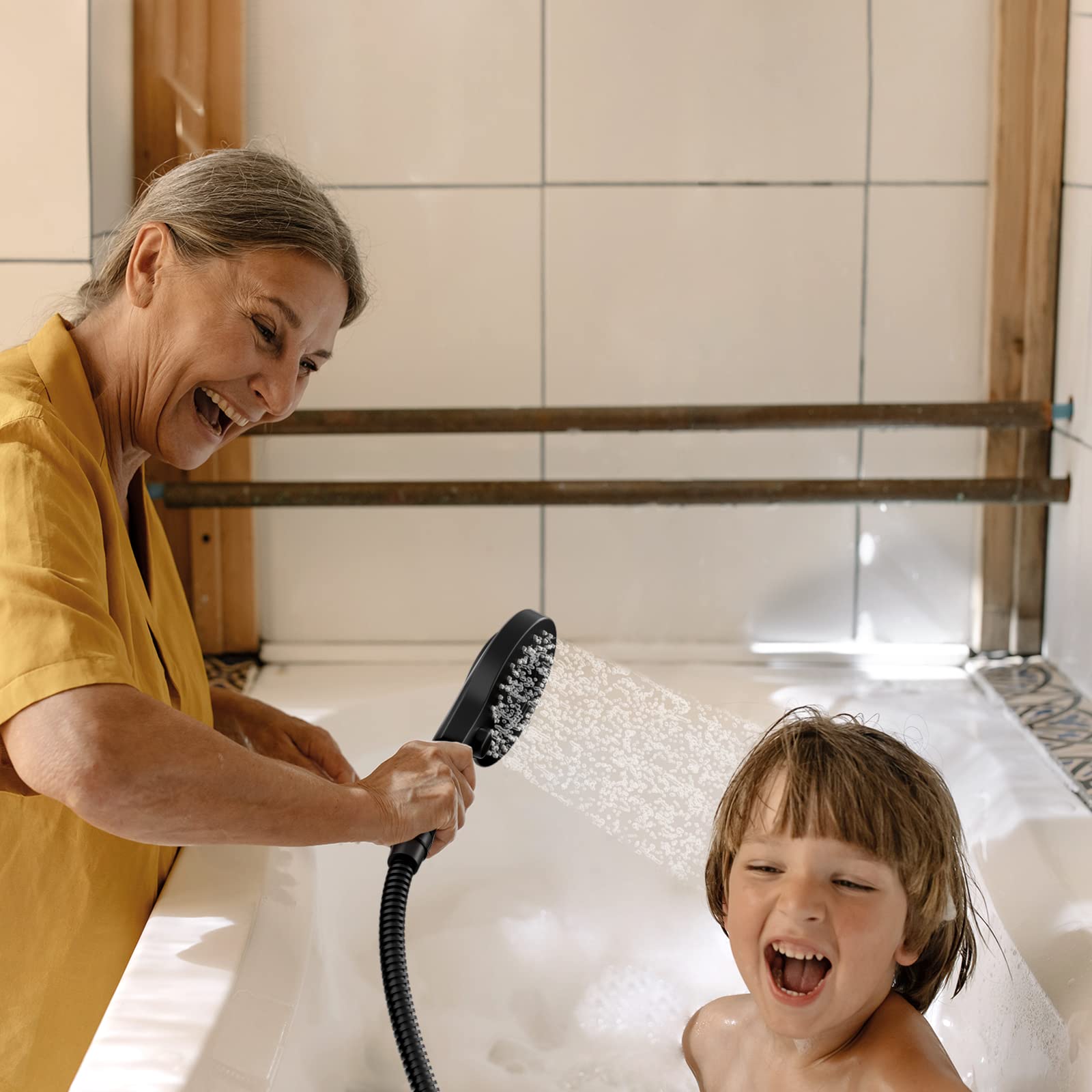 2-in-1 Dual Head Shower Kit （Round）