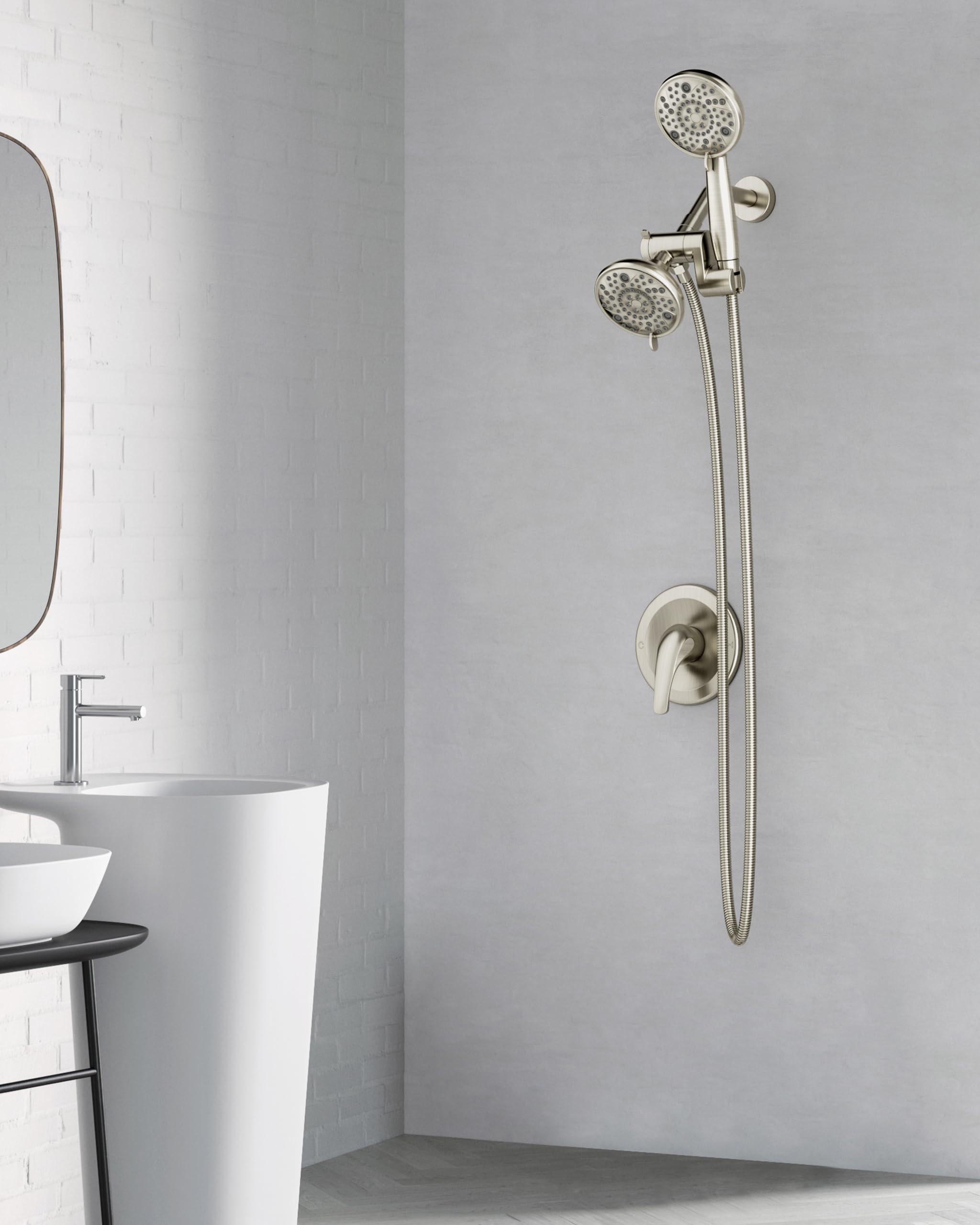 Dual Head Shower Kit （Round）