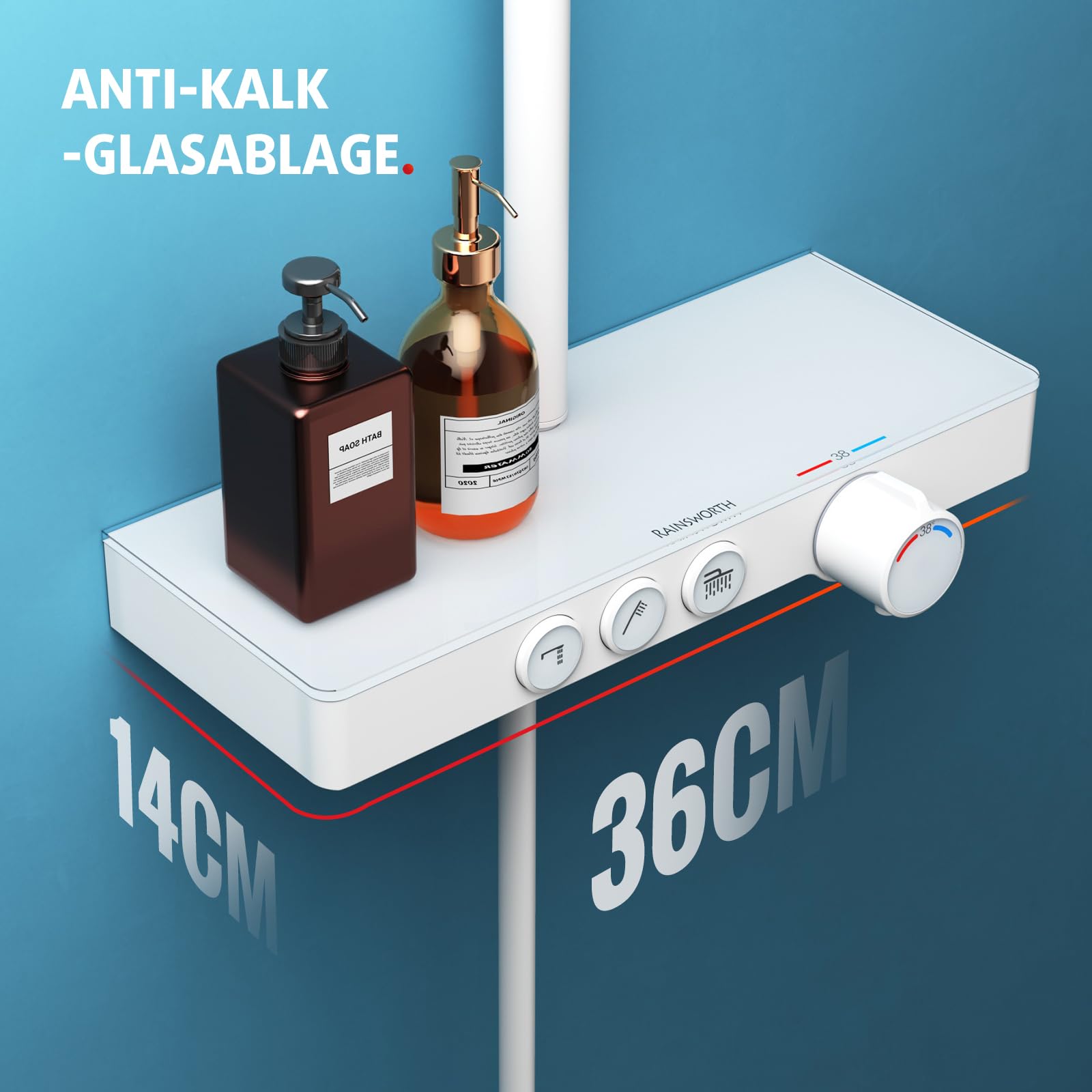 Three Function Shower System (Thermostatic)