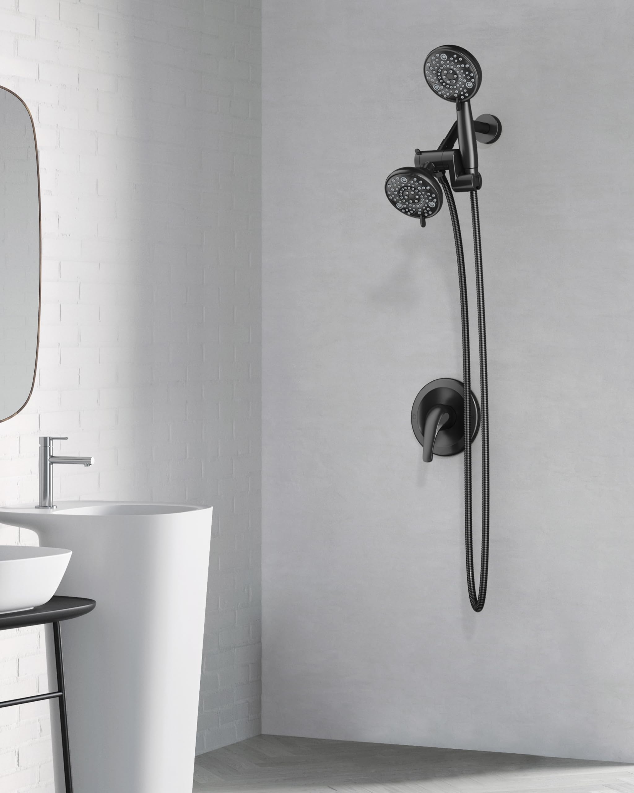 Dual Head Shower Kit （Round）