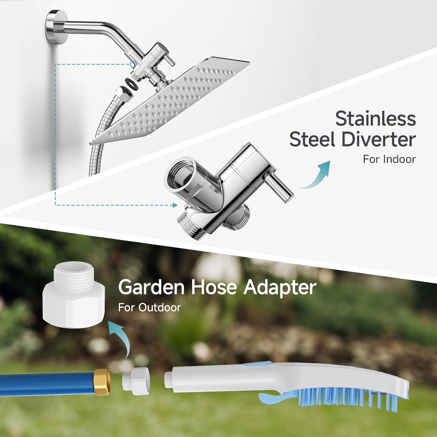 4 Adjustable Pet Shower Kit