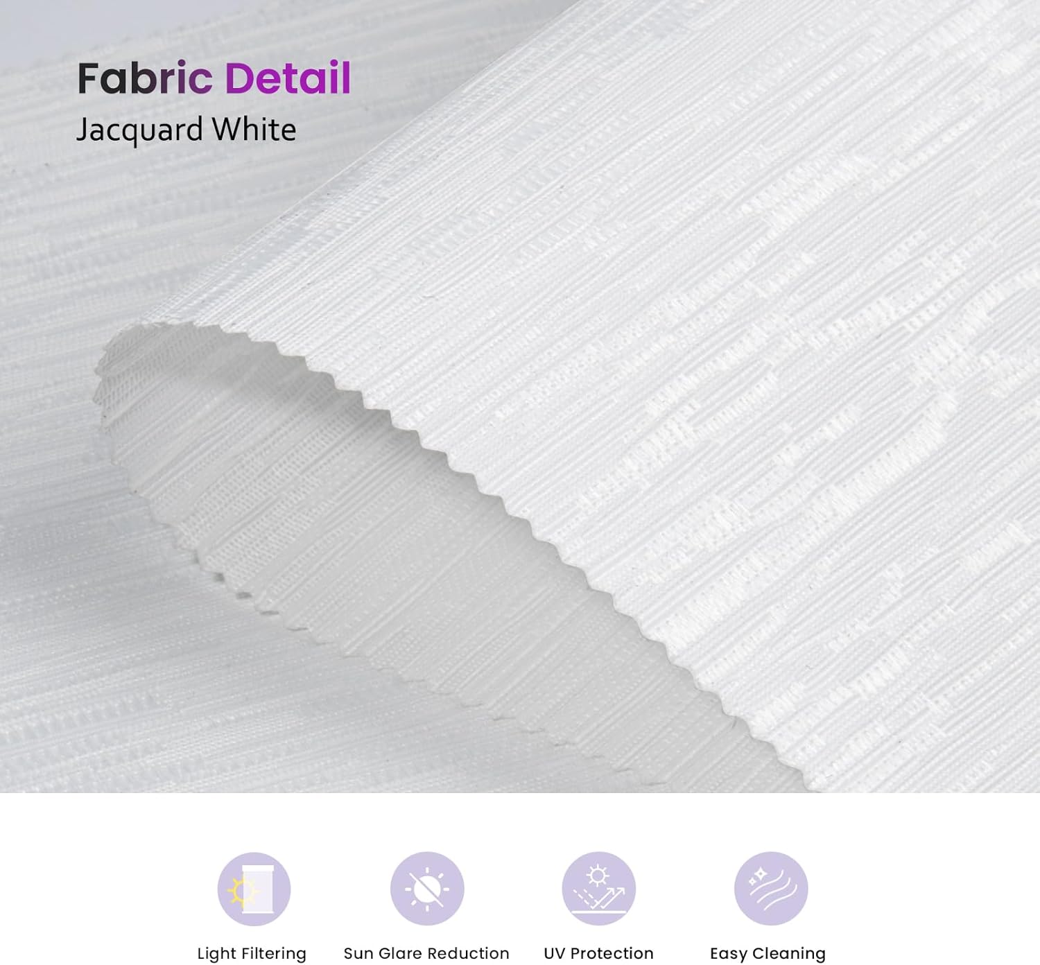 Smart Blackout Roller Shades - Motorized & Voice Controlled (Custom Sizes)​