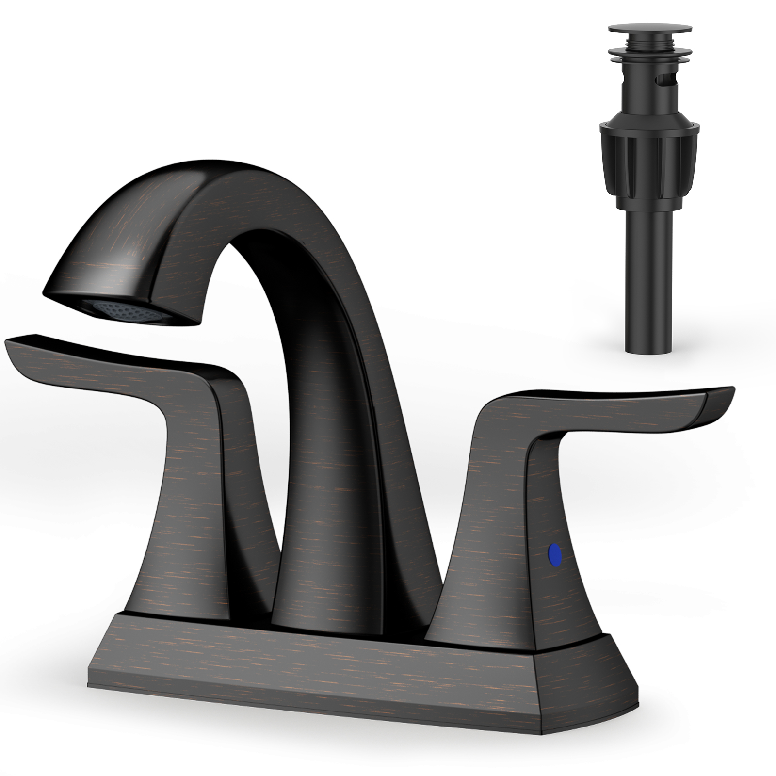 4 Inch Two-handle Bathroom Basin Faucet