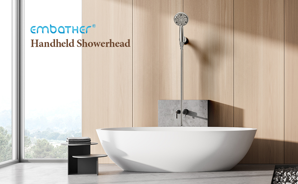 Filtered Shower Head with Water Softener Cartridges