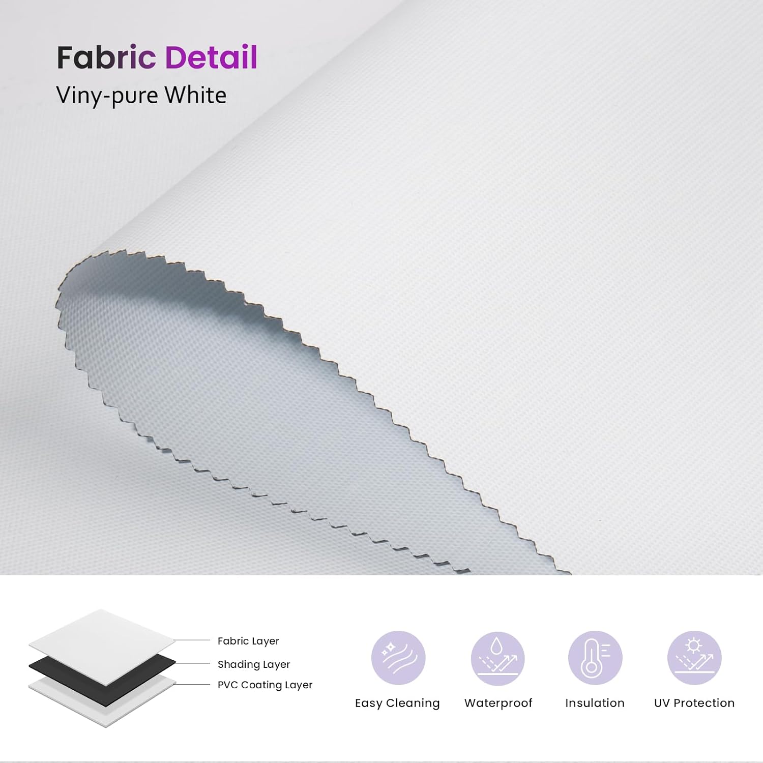 Smart Blackout Roller Shades - Motorized & Voice Controlled (Custom Sizes)​