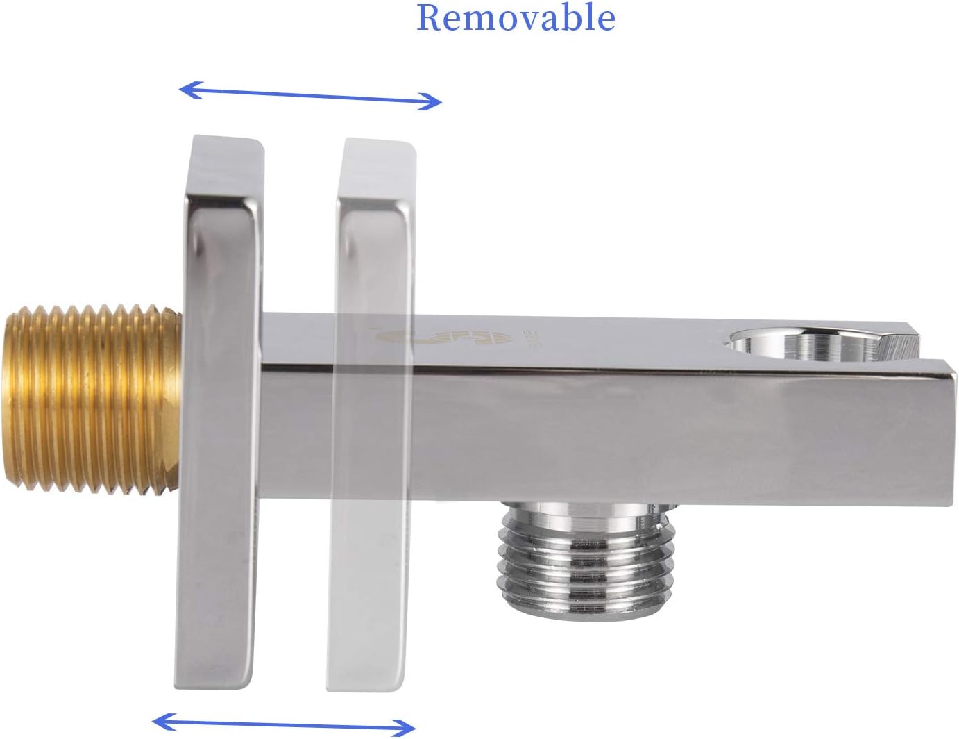 Brass Square Shower Head Holder