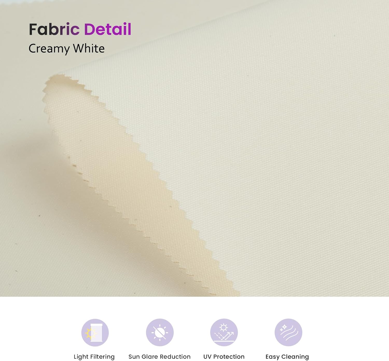 Smart Blackout Roller Shades - Motorized & Voice Controlled (Custom Sizes)​