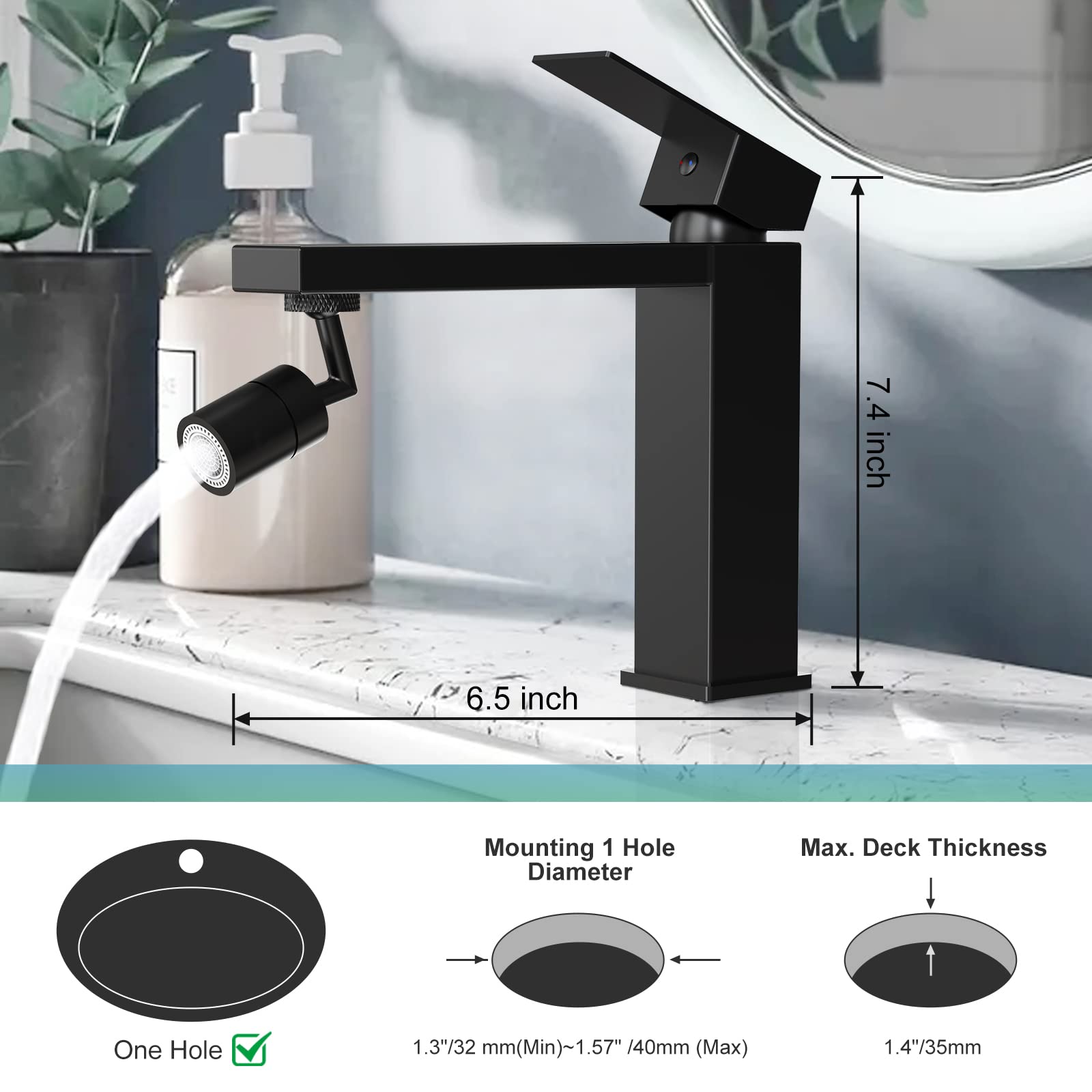 Single-handle Basin Faucet