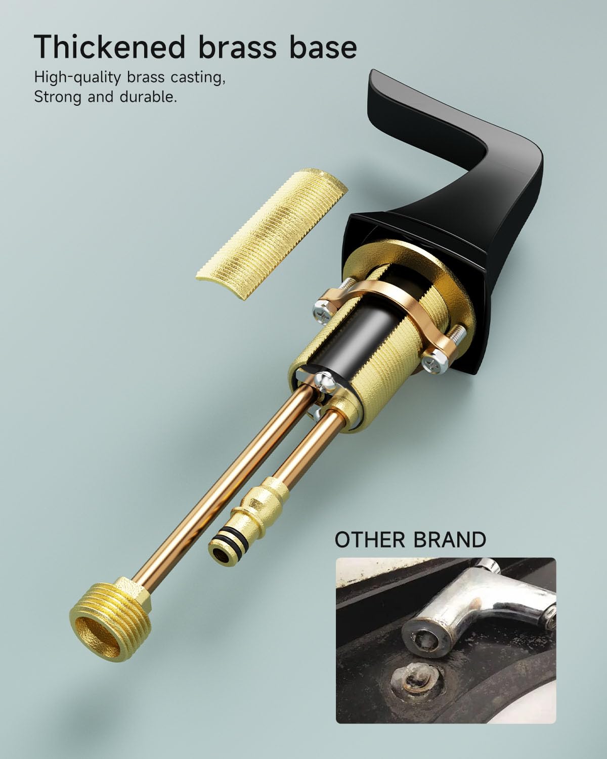 Double Handle Basin Faucet （FB8220)