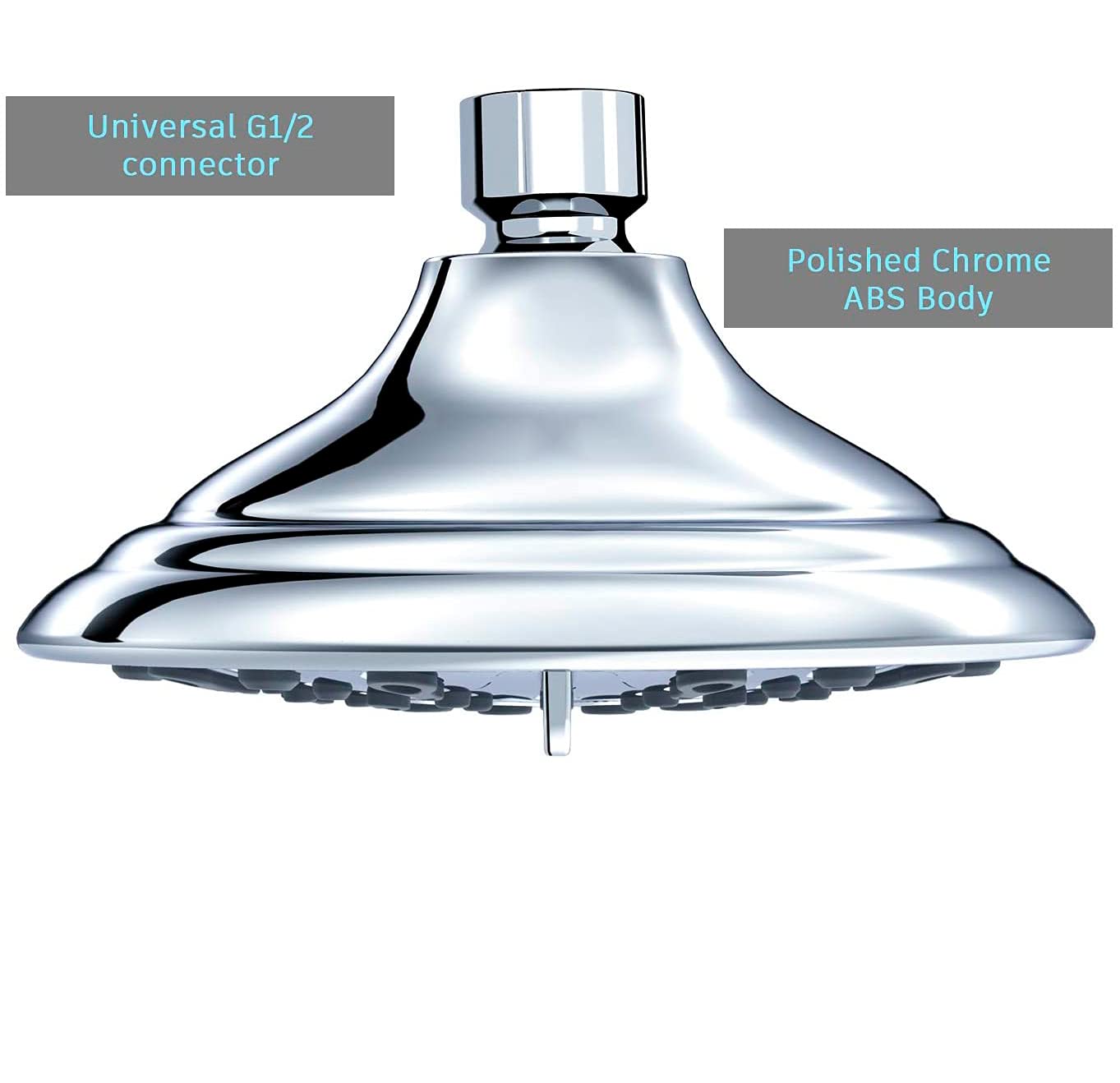 Shower Head with Adjustable Ball Joint